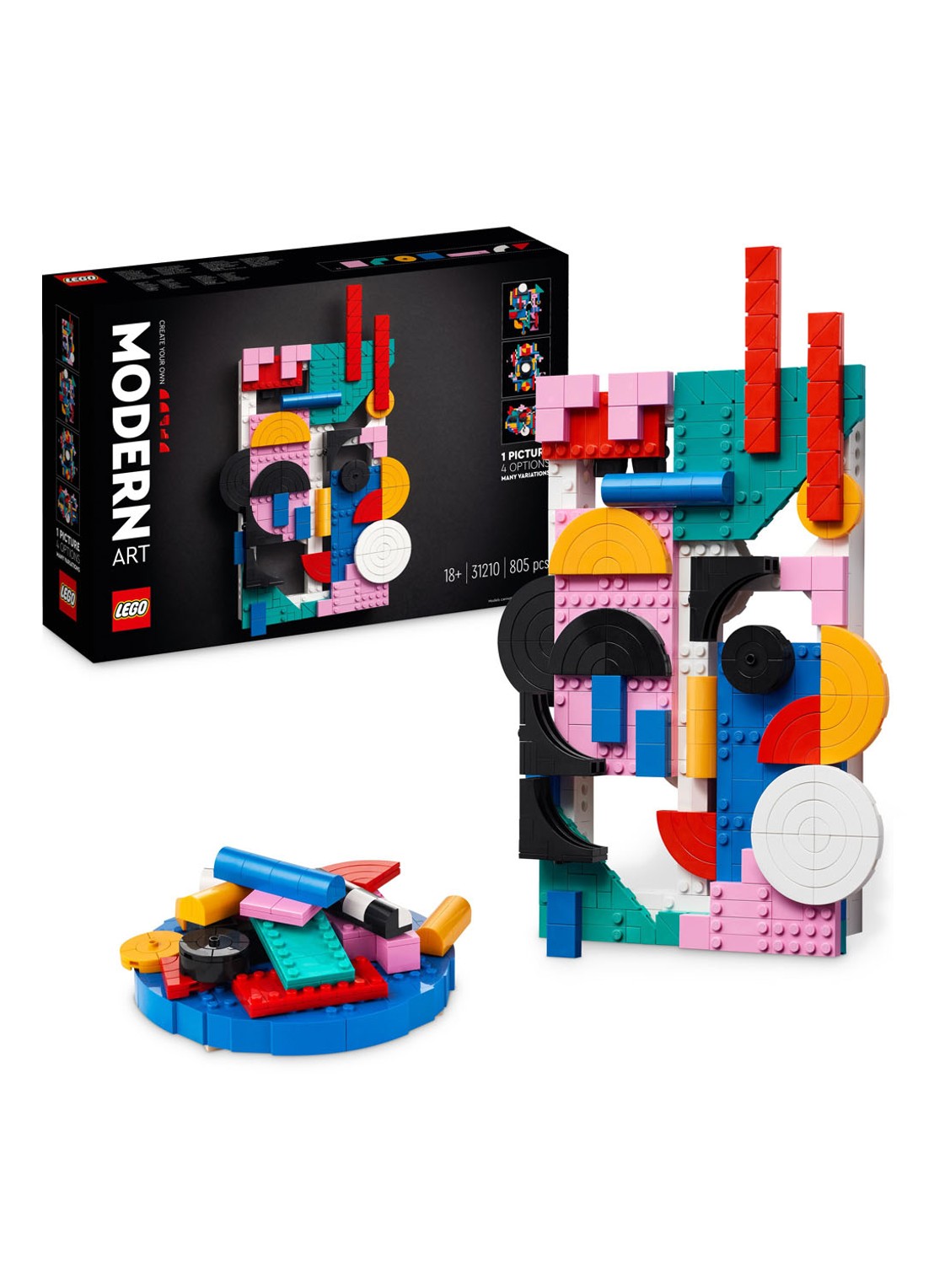 LEGO Modern art - bouwset 31210 - voorkant 7 undefined