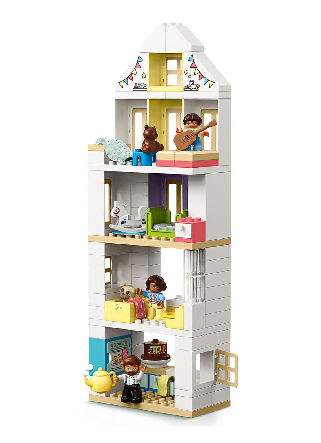 LEGO Modulair speelhuis - 10929 - detail 4 wit