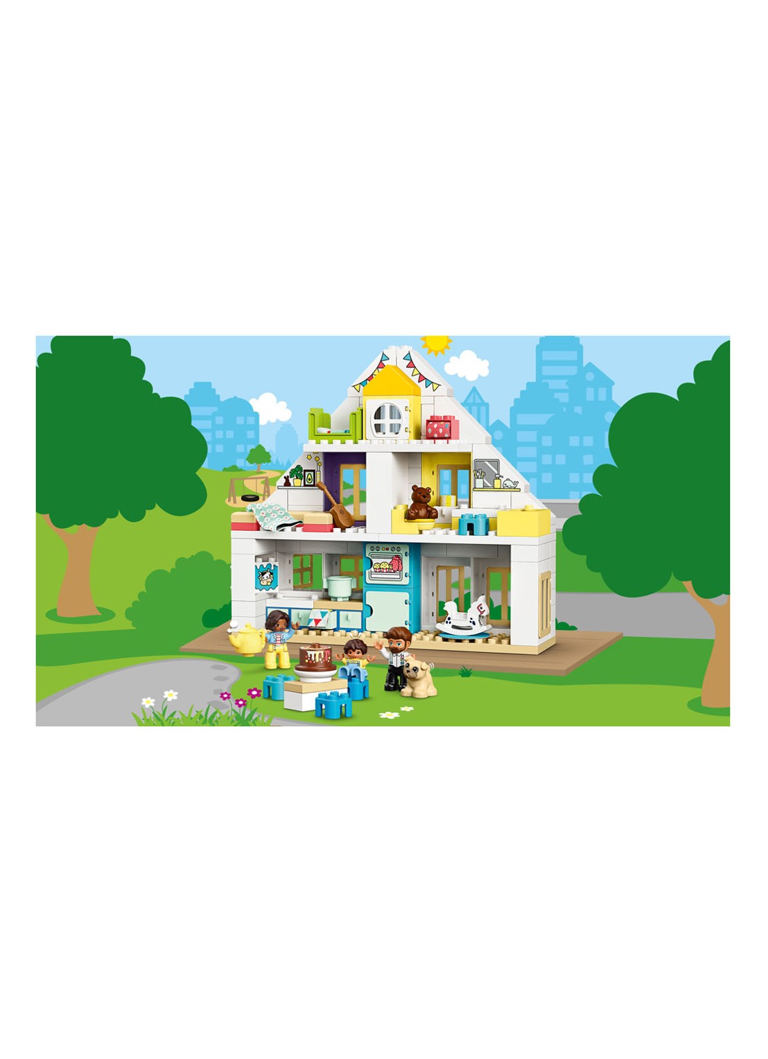 LEGO Modulair speelhuis - 10929 - detail 5 wit