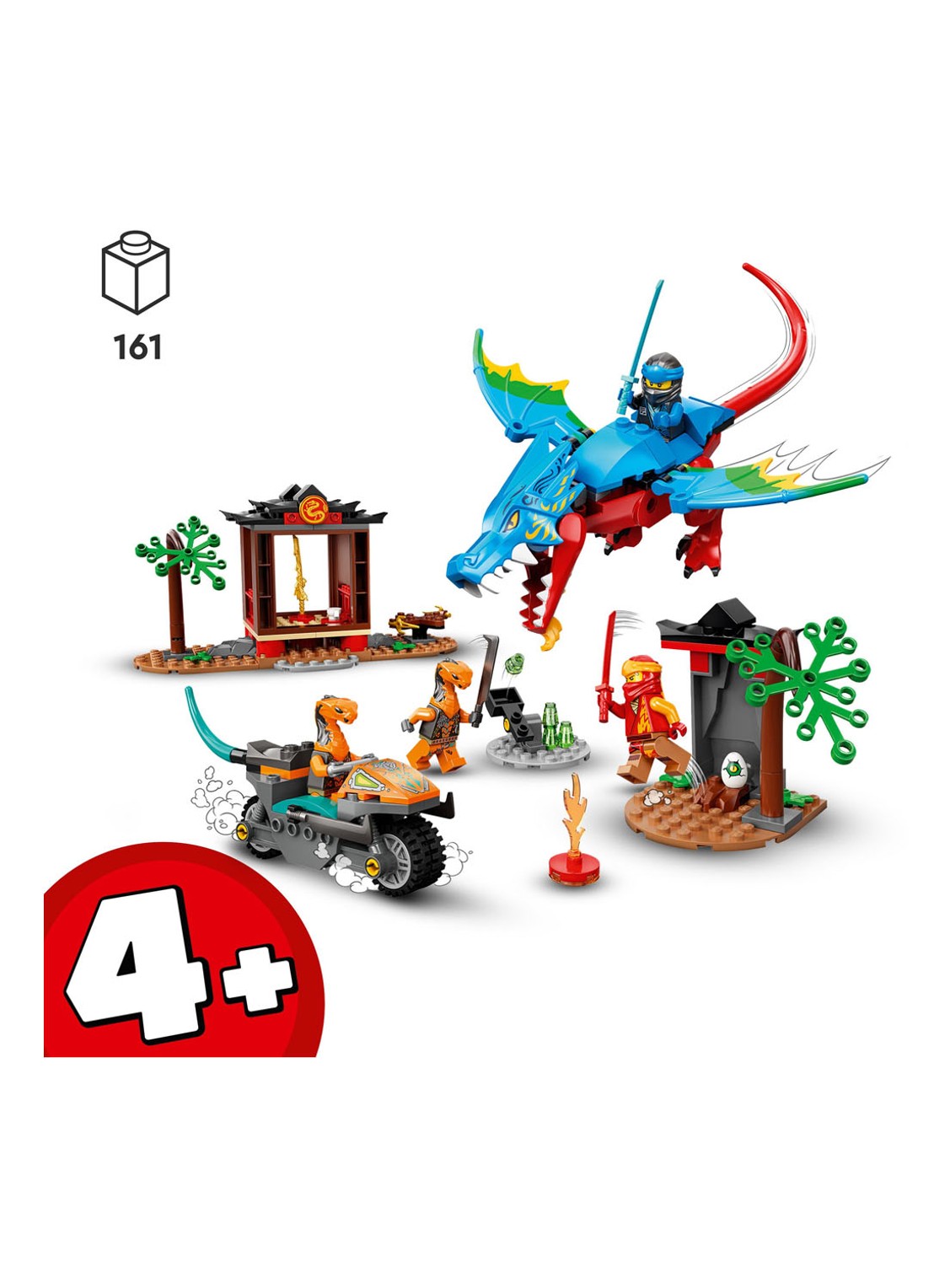 LEGO Ninja Dragon Temple - 71759 - detail 4 multicolor