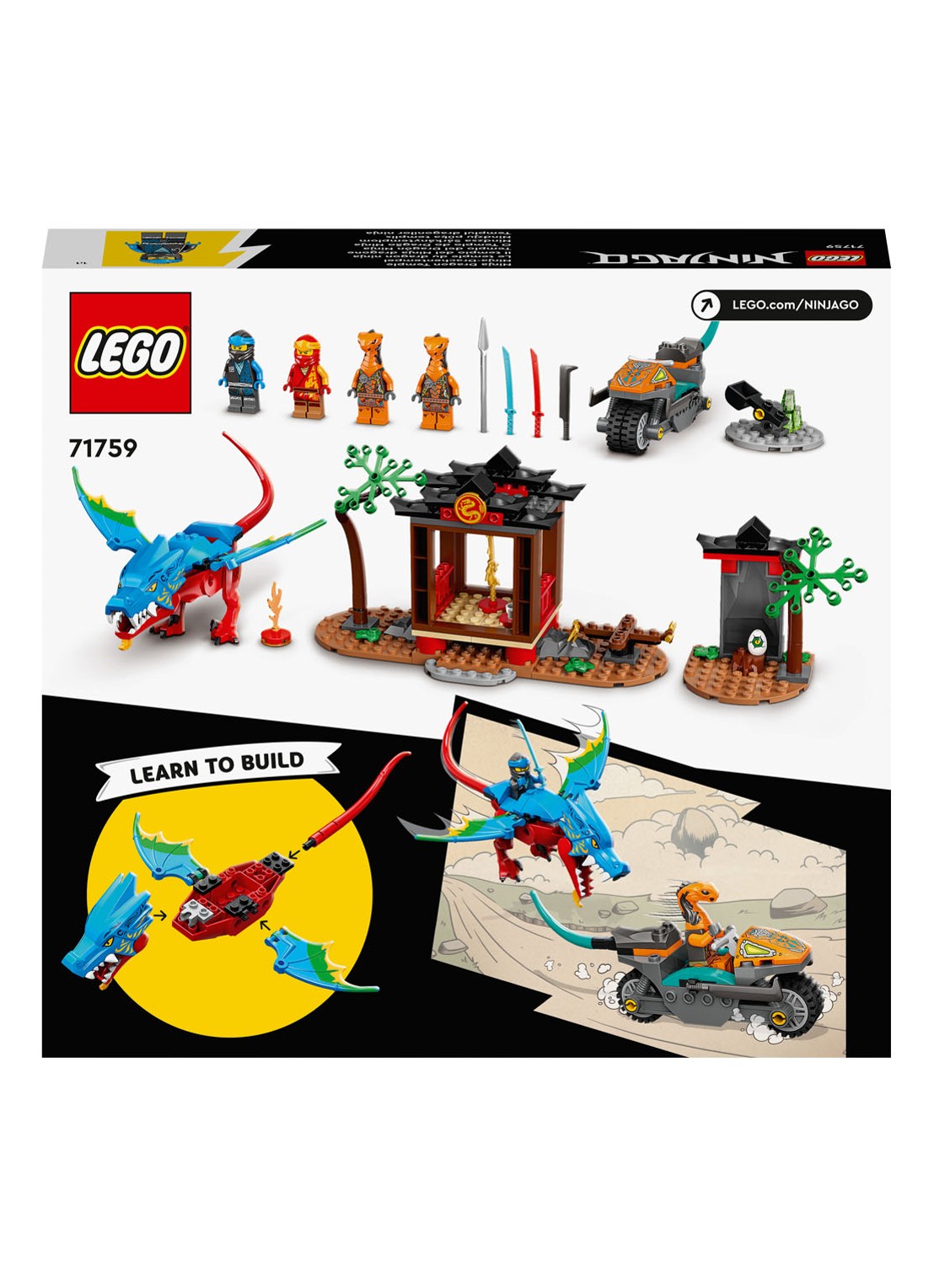 LEGO Ninja Dragon Temple - 71759 - detail 7 multicolor