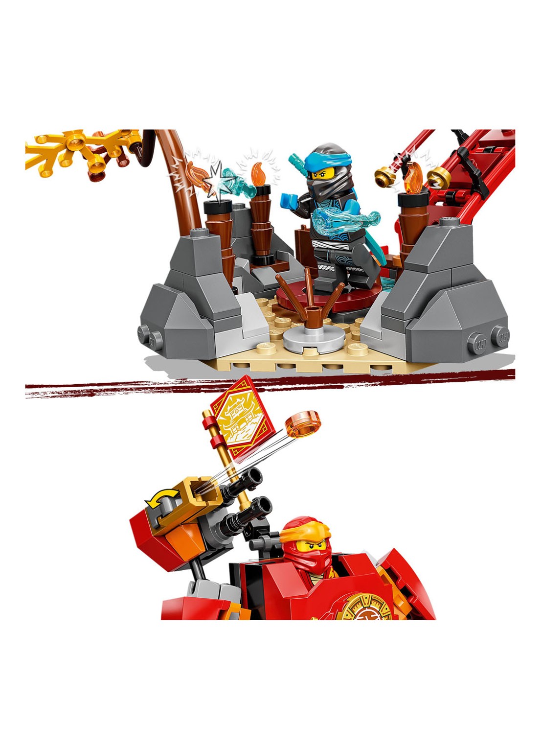 LEGO Ninjadojo Tempel bouwspeelgoed - 71767 - detail 4 multicolor