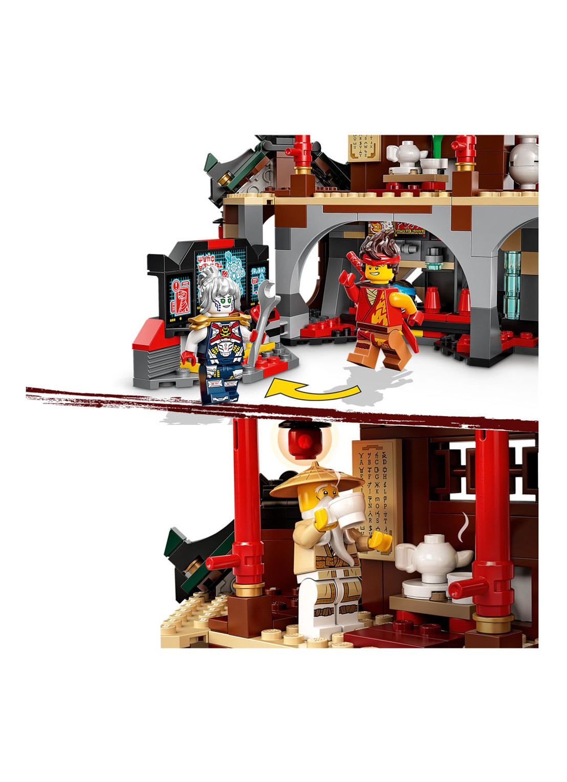 LEGO Ninjadojo Tempel bouwspeelgoed - 71767 - detail 5 multicolor