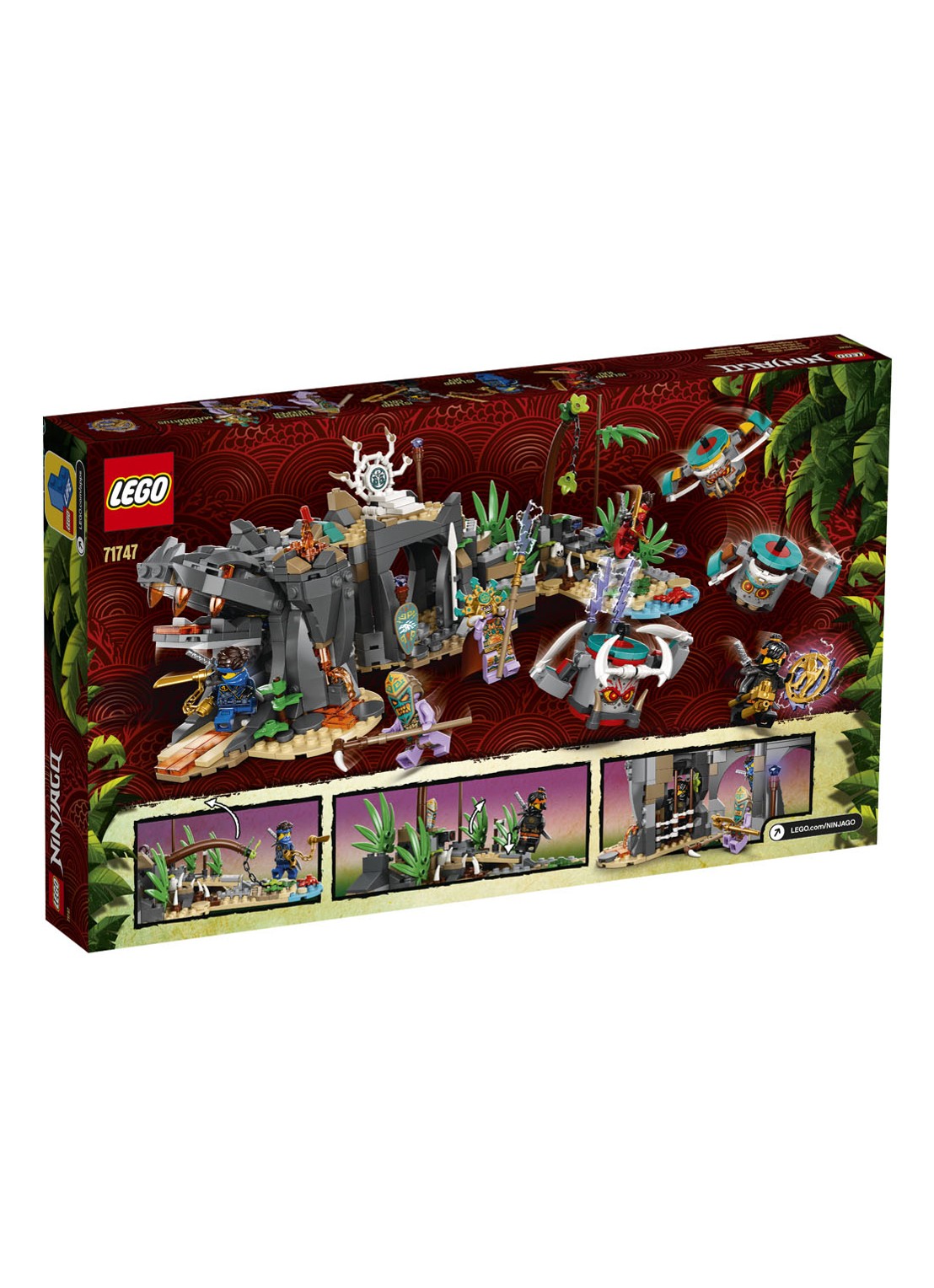 LEGO NINJAGO Het dorp van de Beschermers - 71747 - detail 7 donkergrijs