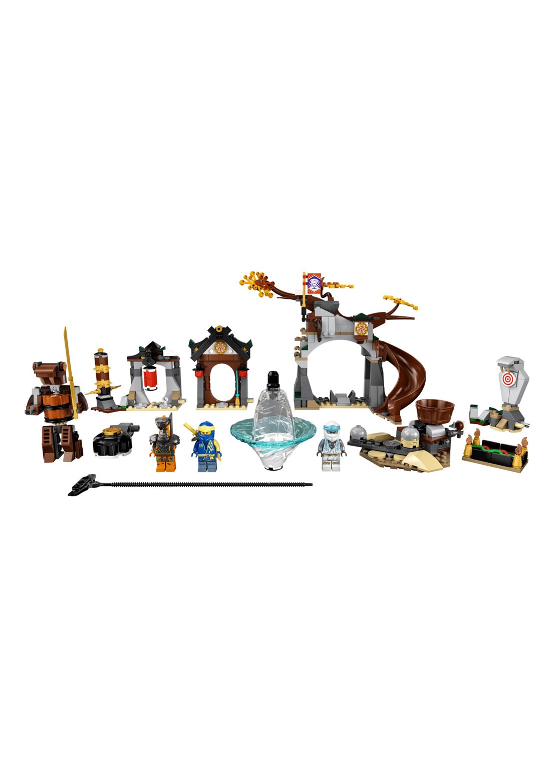 LEGO NINJAGO Ninja Trainingcentrum Spin Speelset- 71764 - voorkant 2 multicolor
