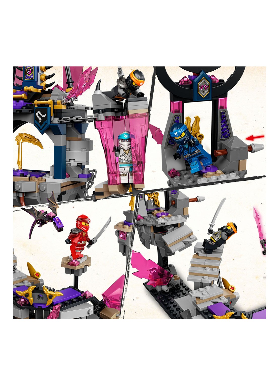 LEGO Ninjago Tempel van de Kristalkoning - 71771 - detail 5 multicolor