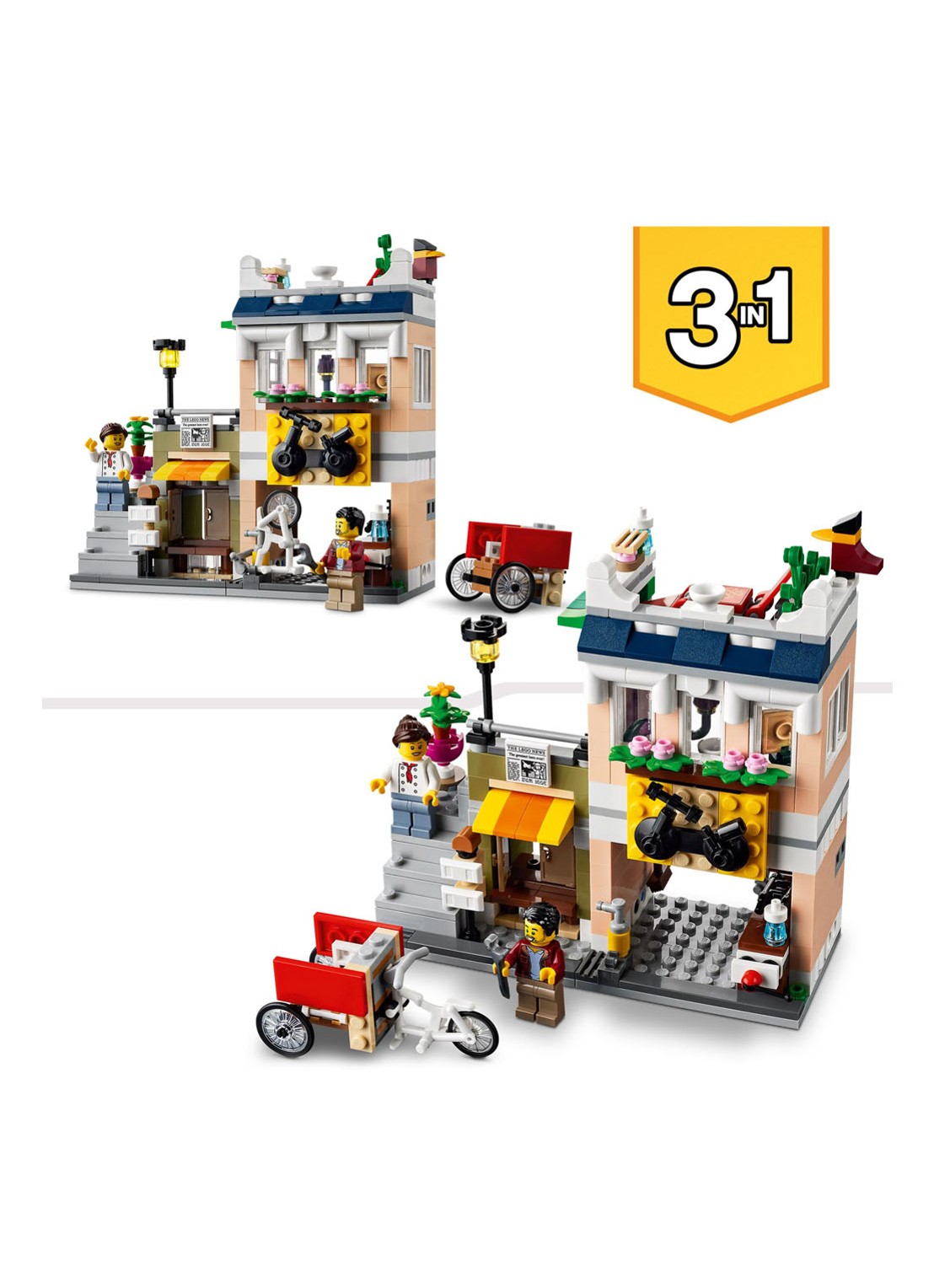 LEGO Noedelwinkel in de stad - 31131 - detail 5 multicolor