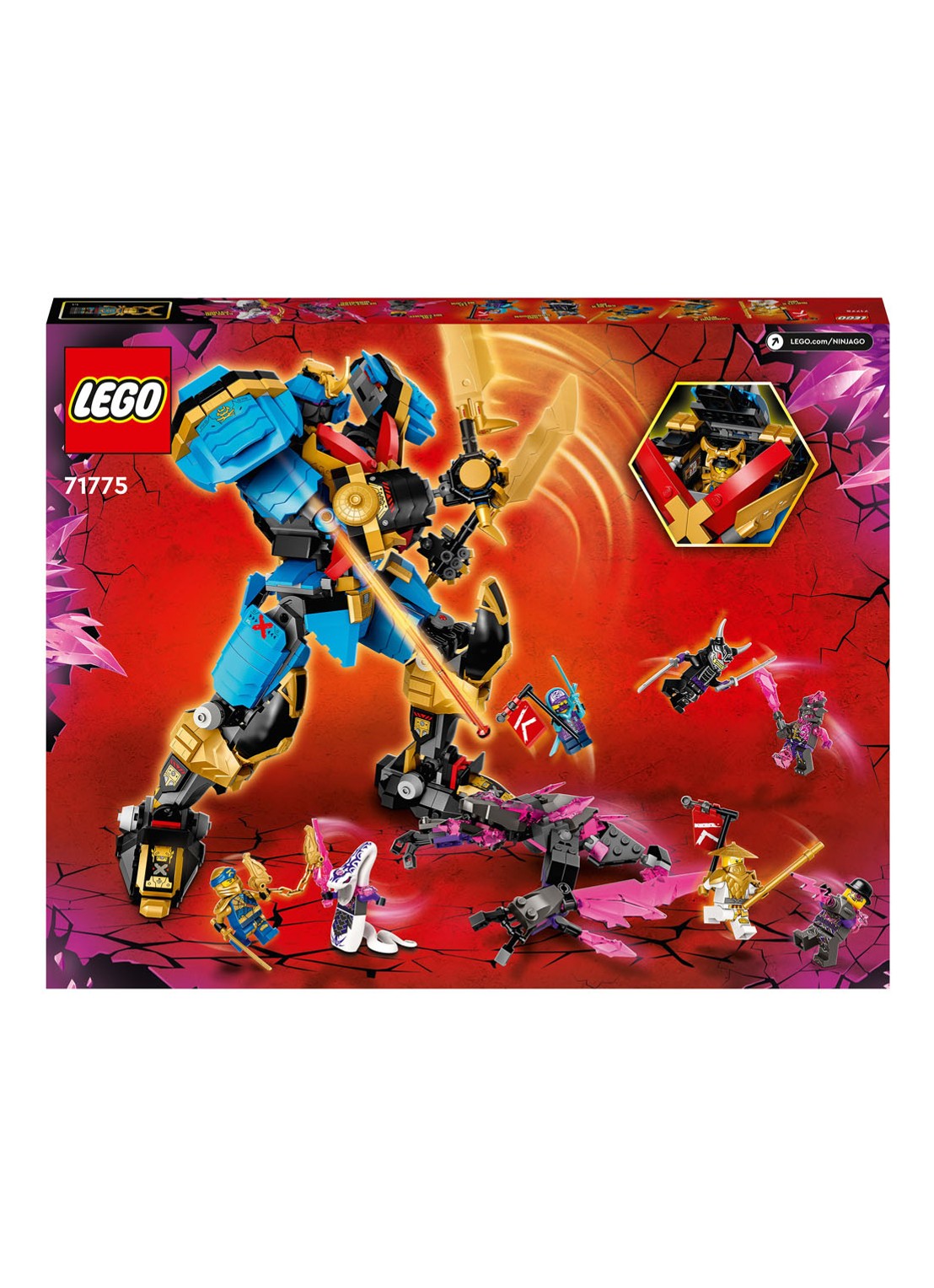 LEGO Nya's Samoerai X MECH - 71775 - detail 6 multicolor