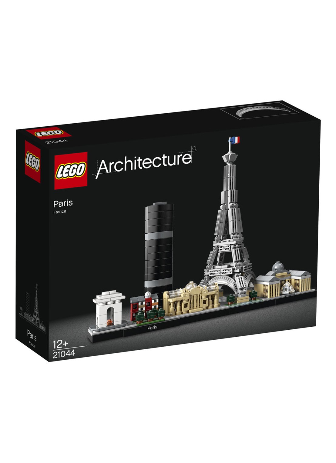 LEGO Parijs - bouwset 21044 - voorkant undefined