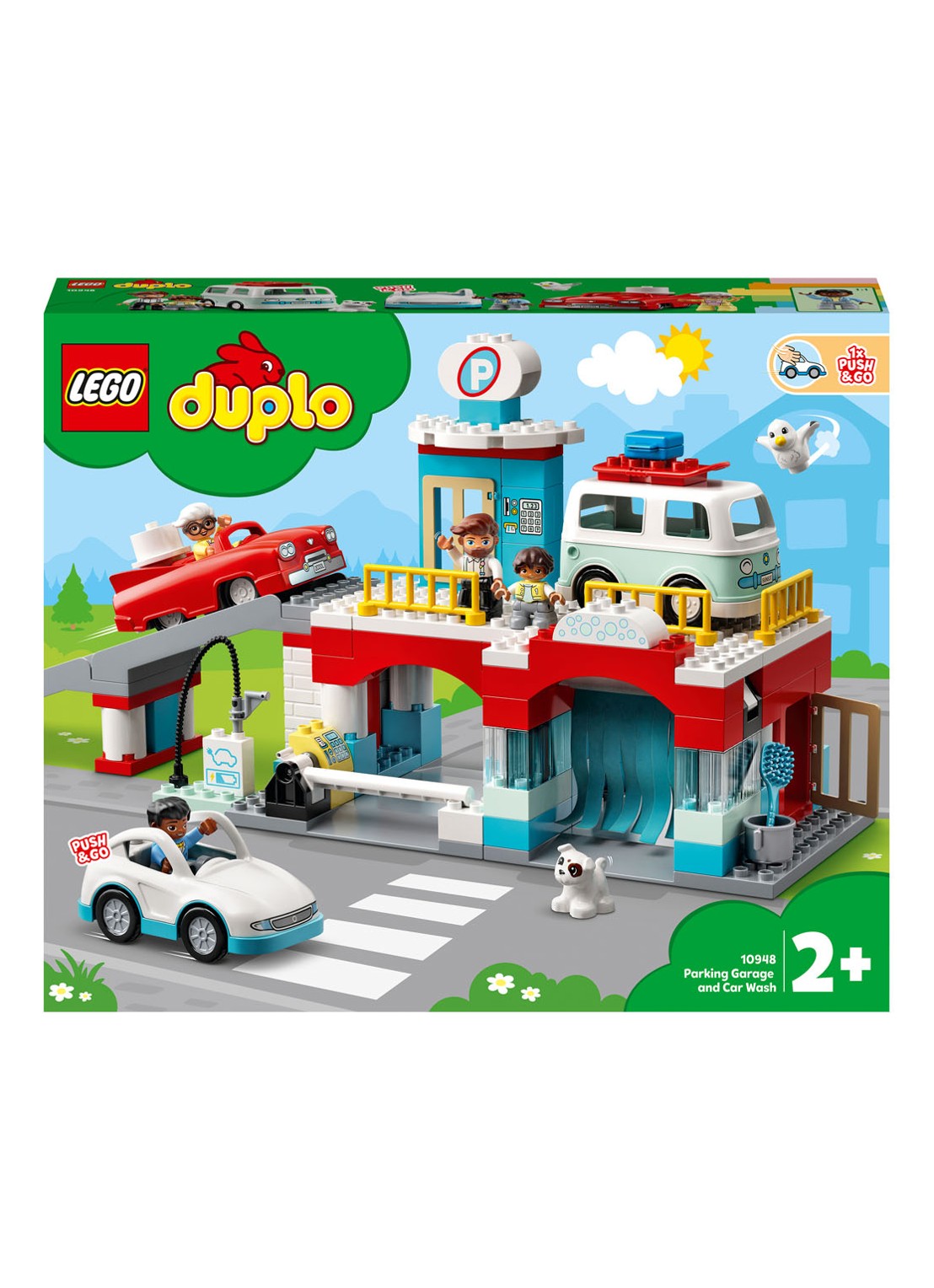 LEGO Parkeergarage en wasstraat - 10948 - voorkant 6 multicolor
