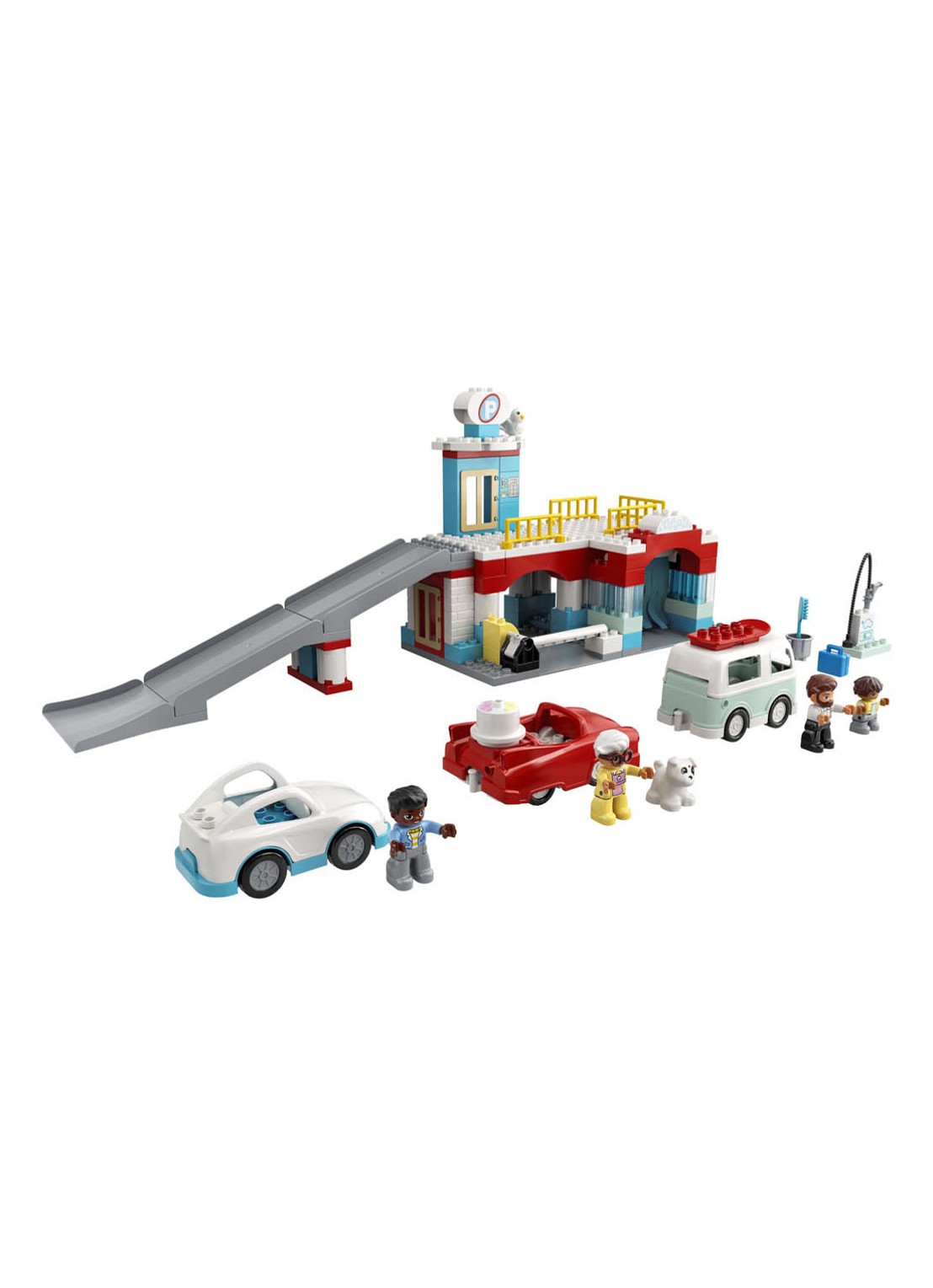 LEGO Parkeergarage en wasstraat - 10948 - voorkant 7 multicolor