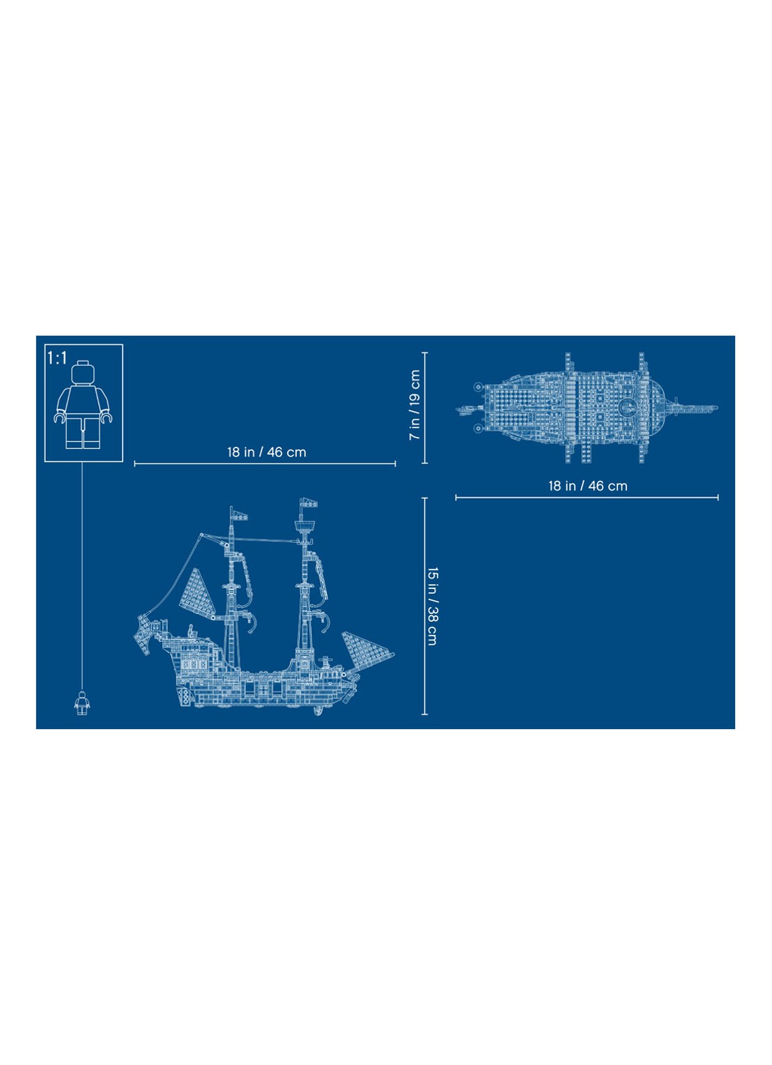 LEGO Piratenschip - 31109 - detail 4 multicolor