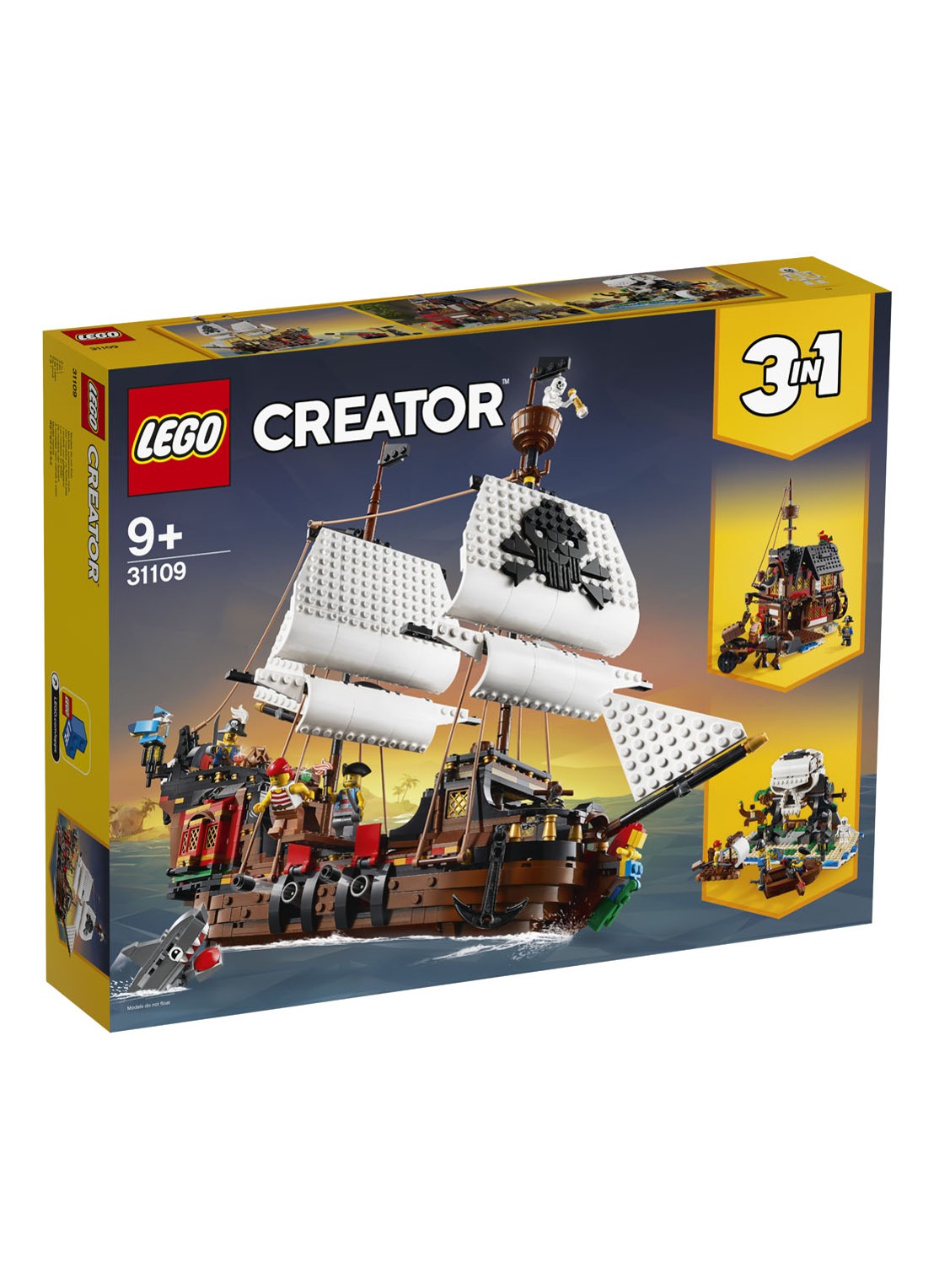 LEGO Piratenschip - 31109 - voorkant multicolor