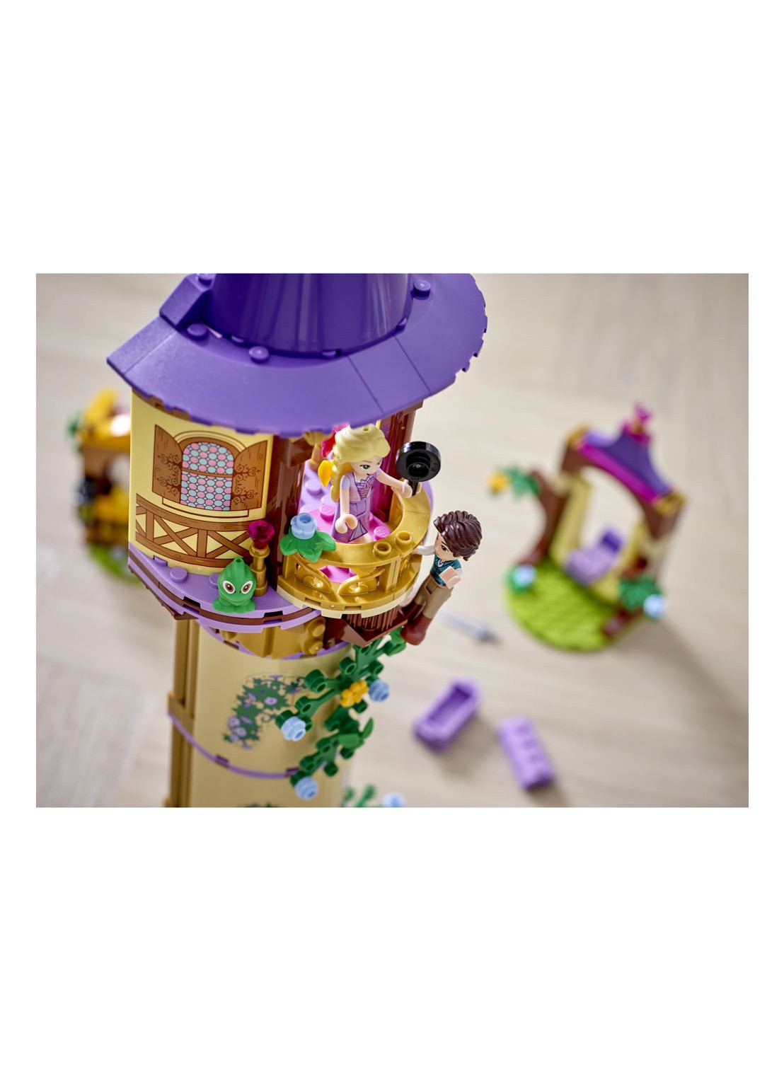 LEGO Rapunzel's toren - 43187 - detail 3 geel