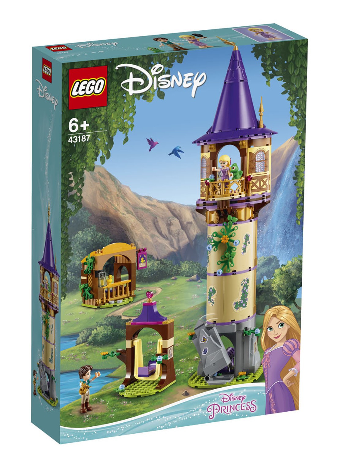 LEGO Rapunzel's toren - 43187 - voorkant 7 geel