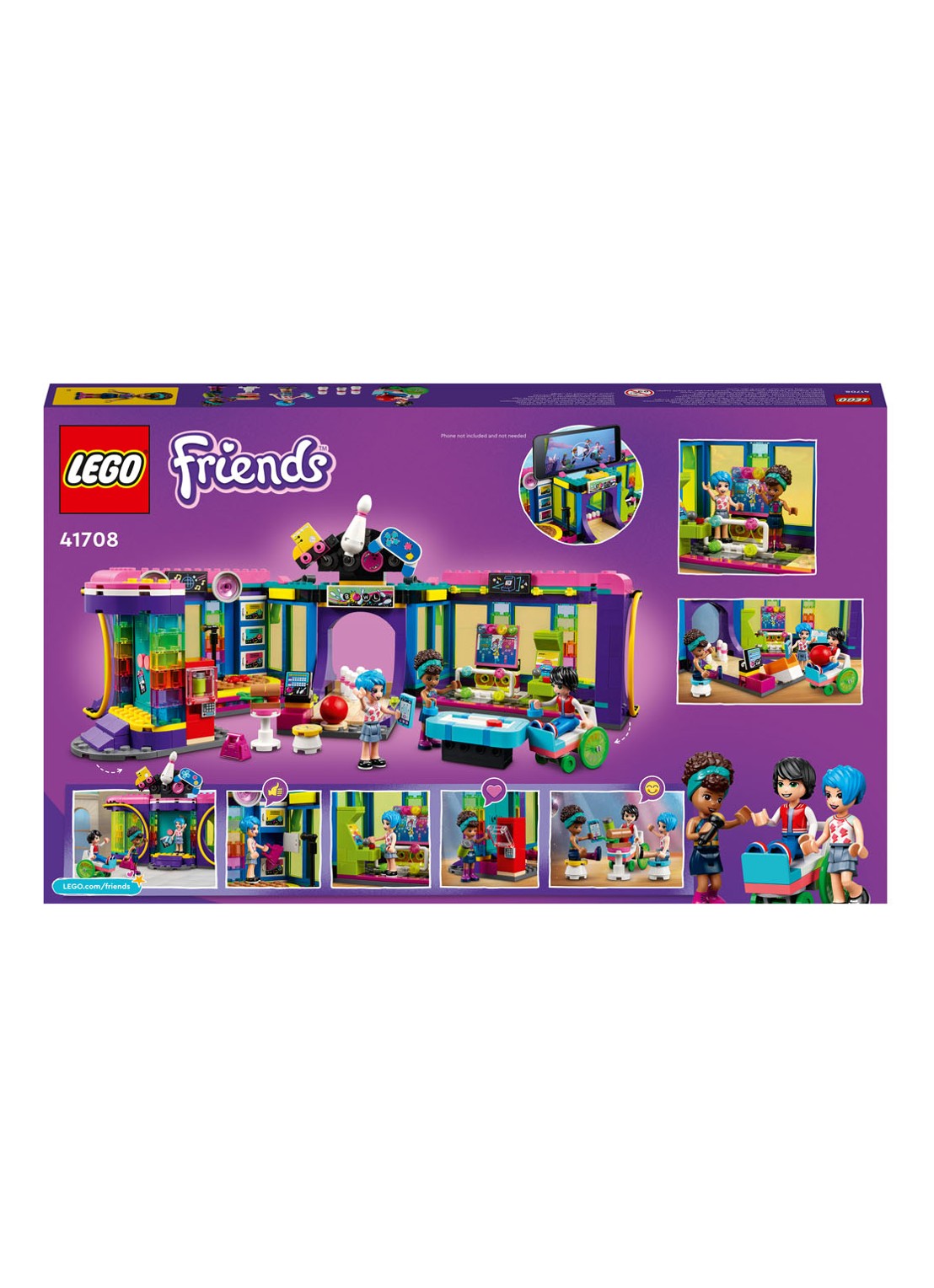 LEGO Rolschaatsdisco speelhal - 41708 - detail 5 multicolor