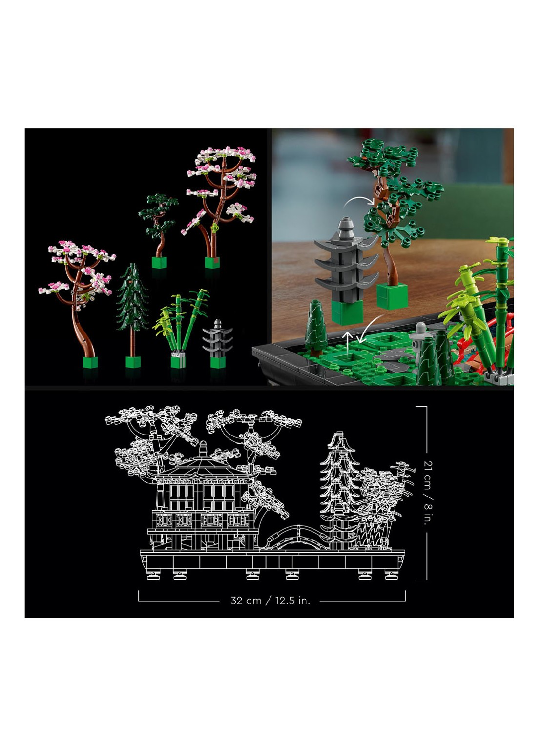 LEGO Rustgevende tuin bouwset -  10315 - detail 4 undefined