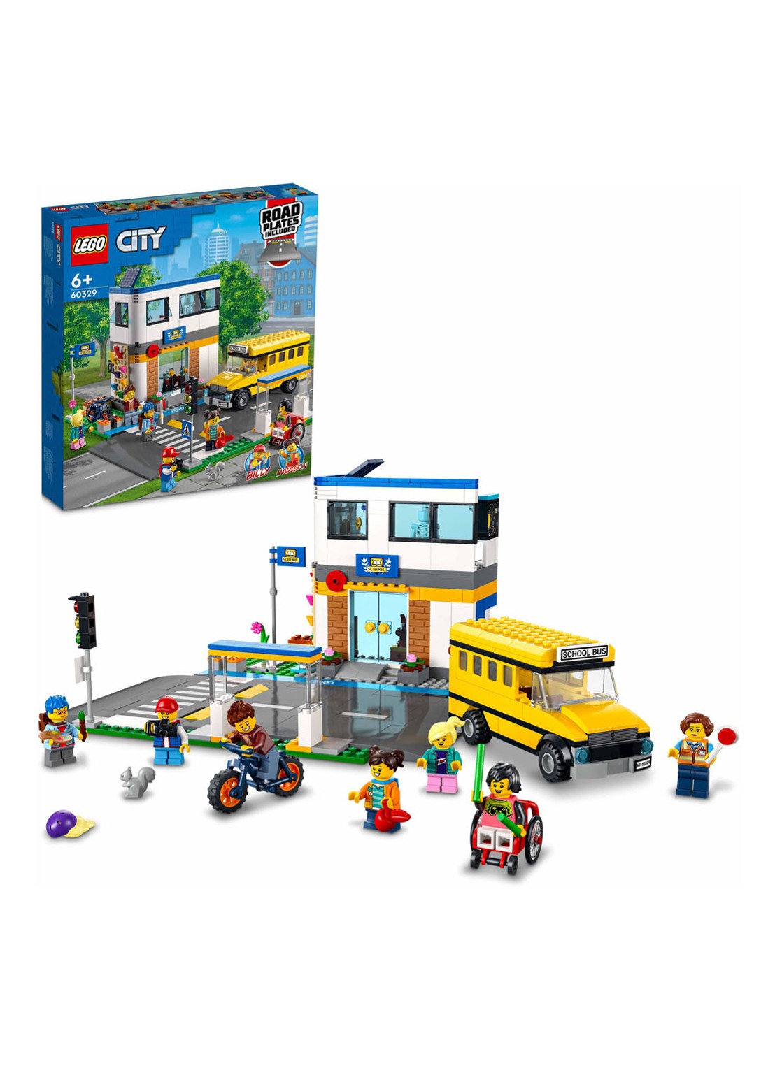 LEGO Schooldag bouwspeelgoed - 60329 - detail 3 multicolor