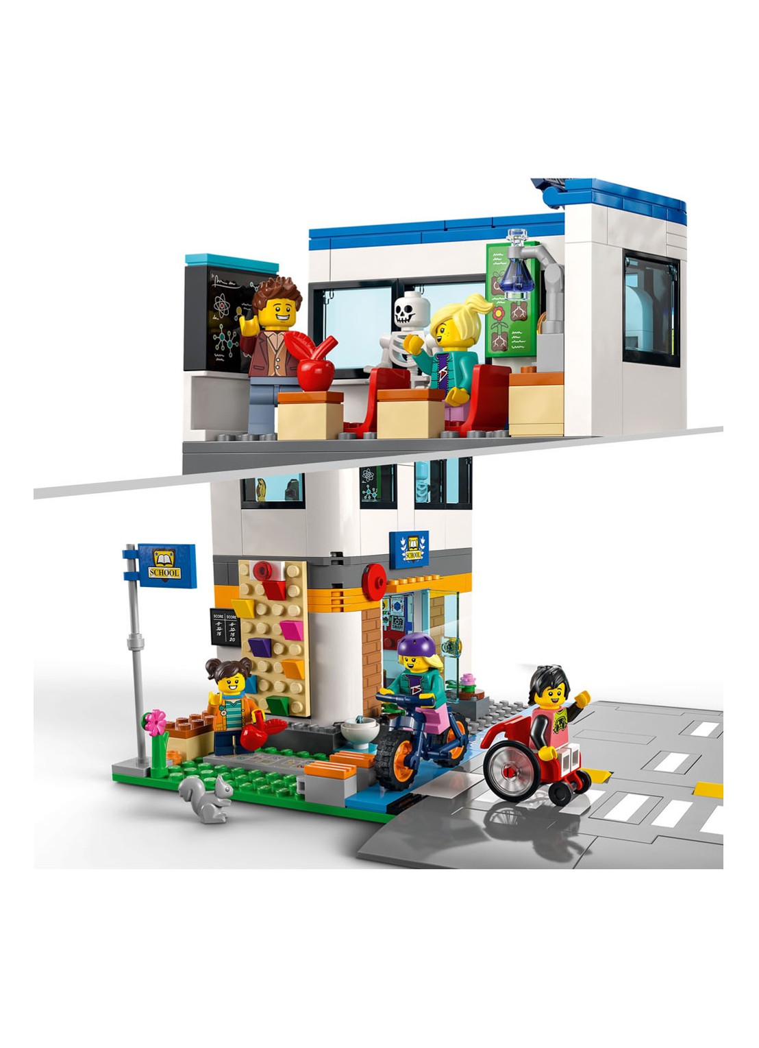 LEGO Schooldag bouwspeelgoed - 60329 - detail 4 multicolor
