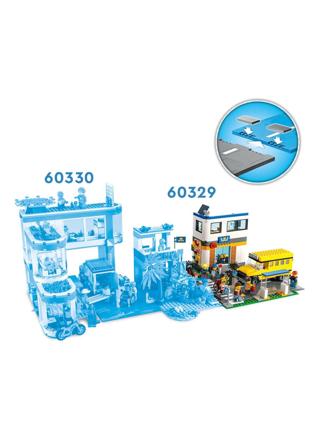 LEGO Schooldag bouwspeelgoed - 60329 - detail 5 multicolor
