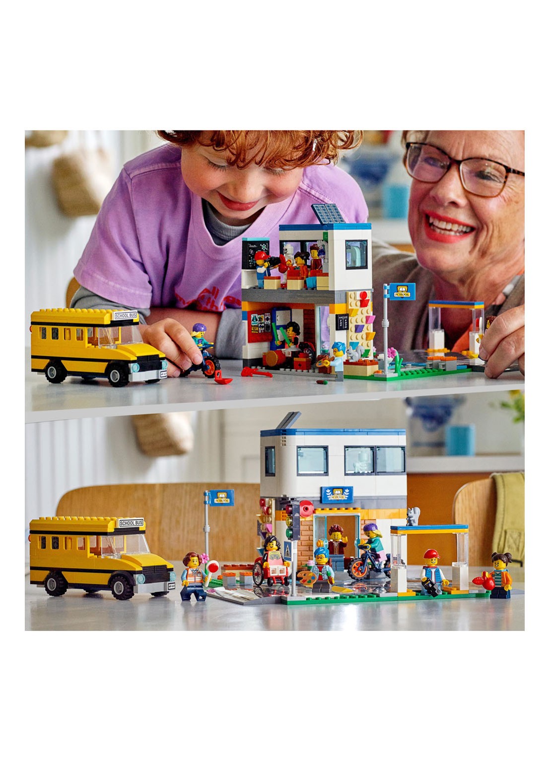 LEGO Schooldag bouwspeelgoed - 60329 - detail 6 multicolor