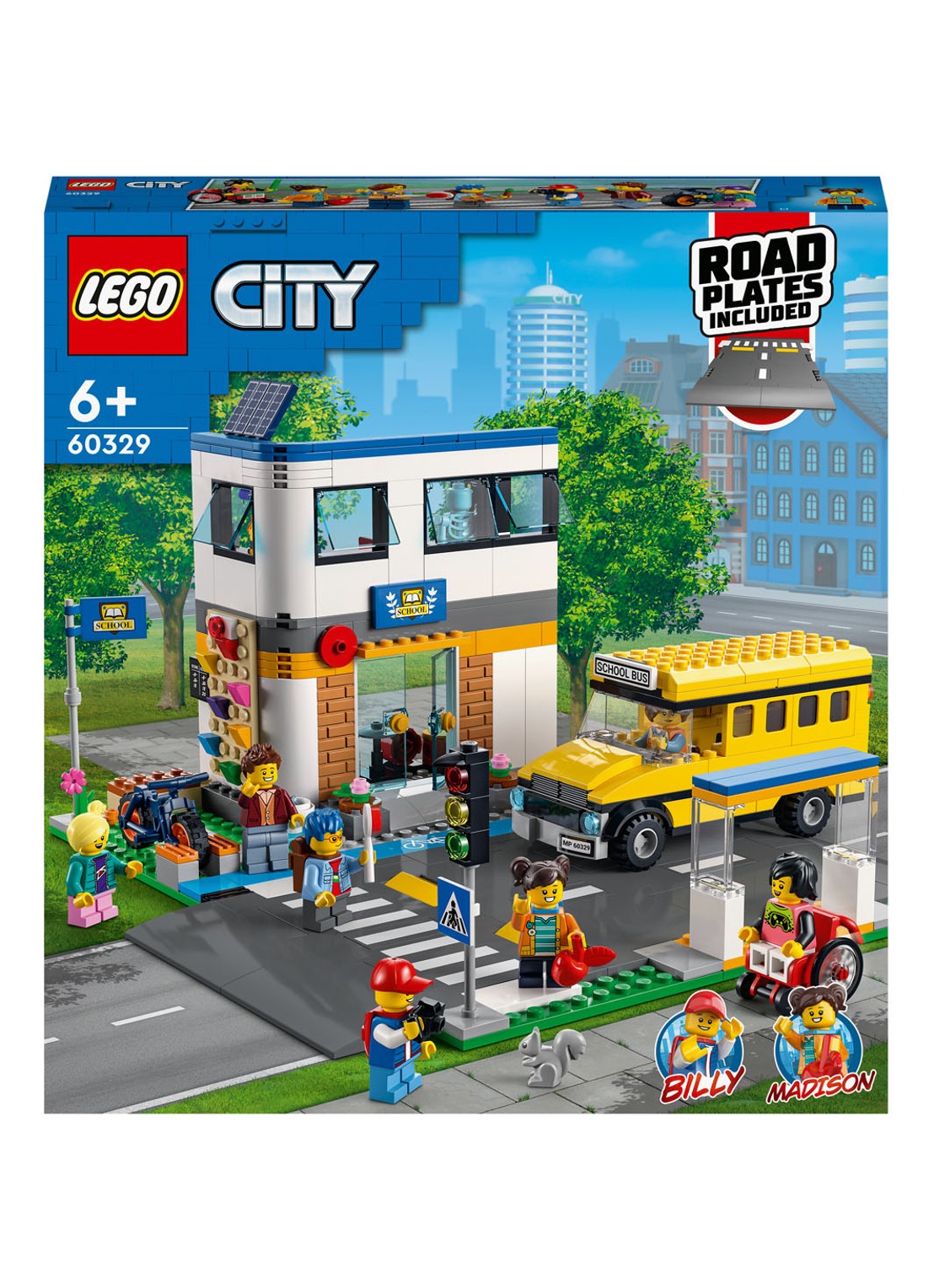 LEGO Schooldag bouwspeelgoed - 60329 - voorkant multicolor