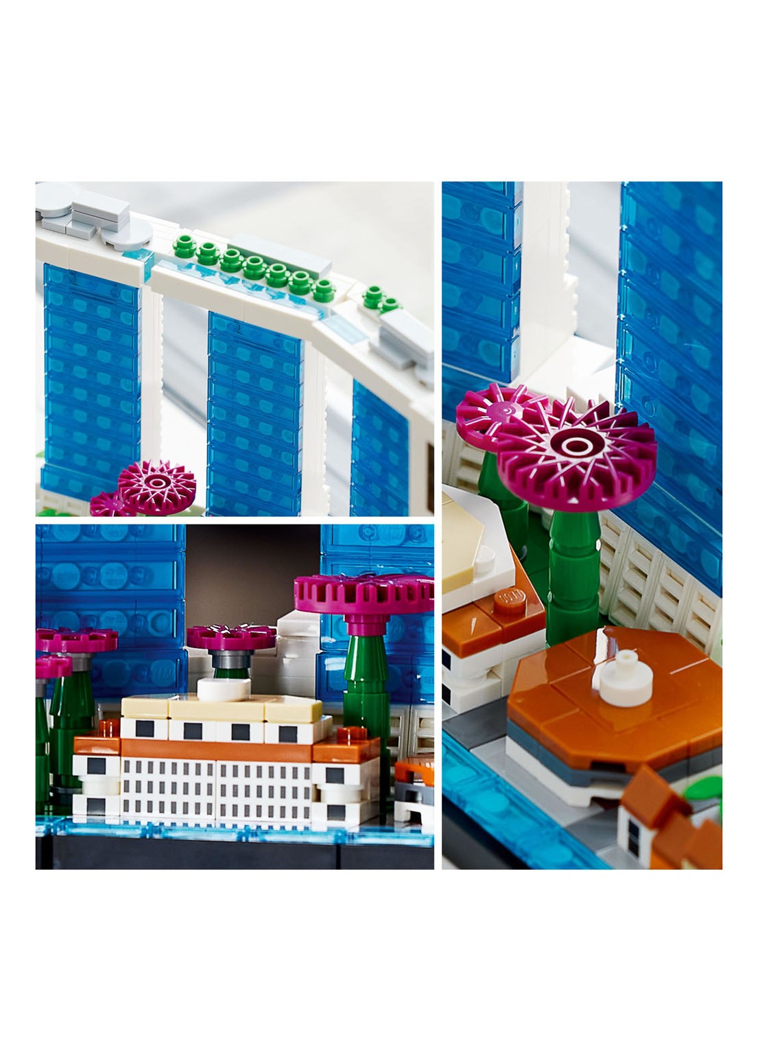 LEGO Singapore - bouwset 21057 - detail 5 multicolor