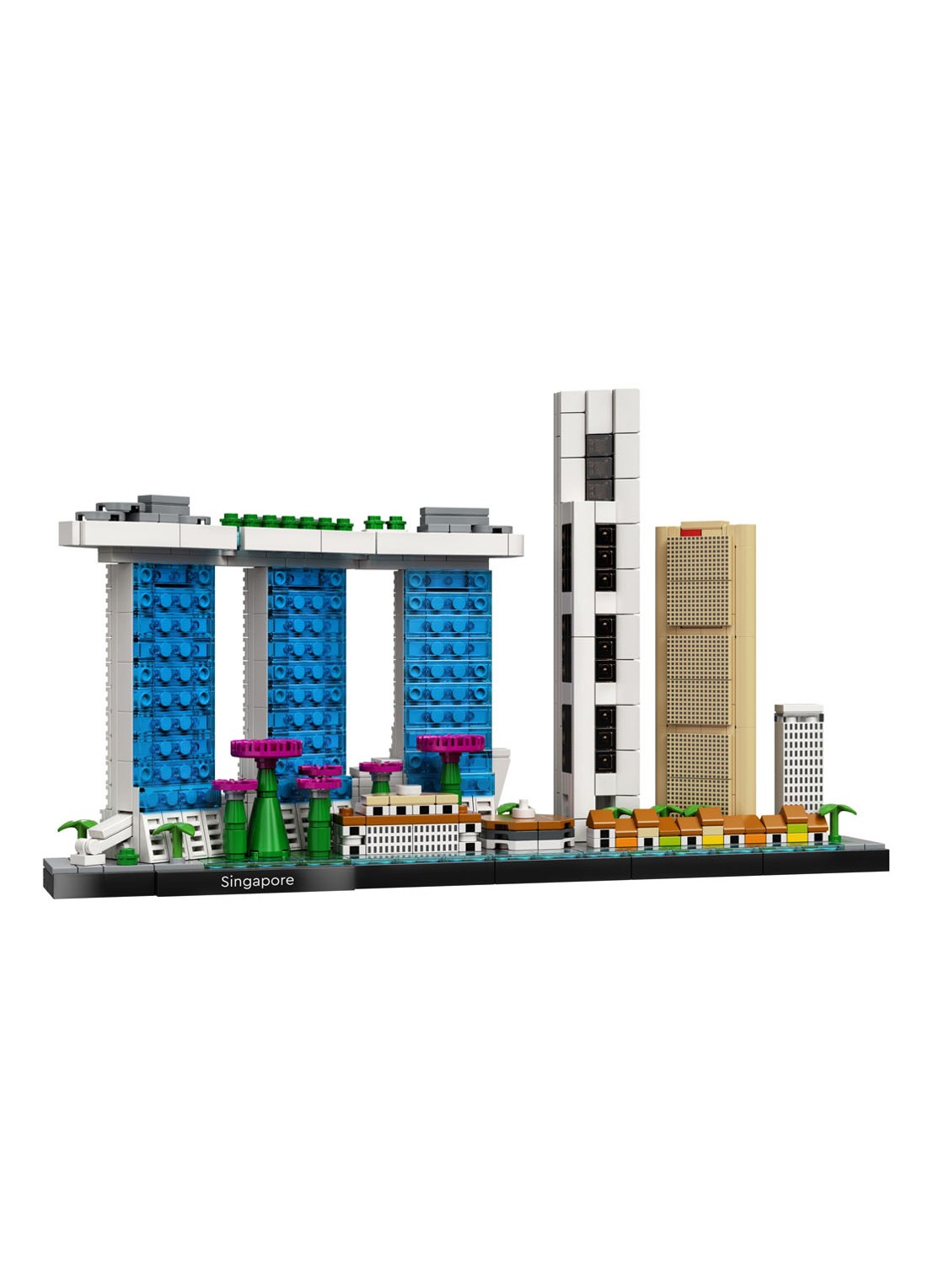 LEGO Singapore - bouwset 21057 - voorkant 2 multicolor