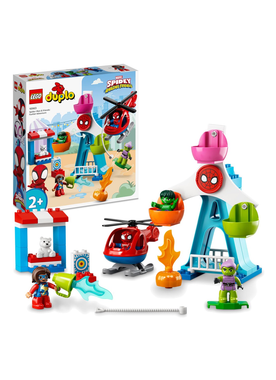 LEGO Spider-Man en vrienden: kermisavontuur - 10963 - detail multicolor