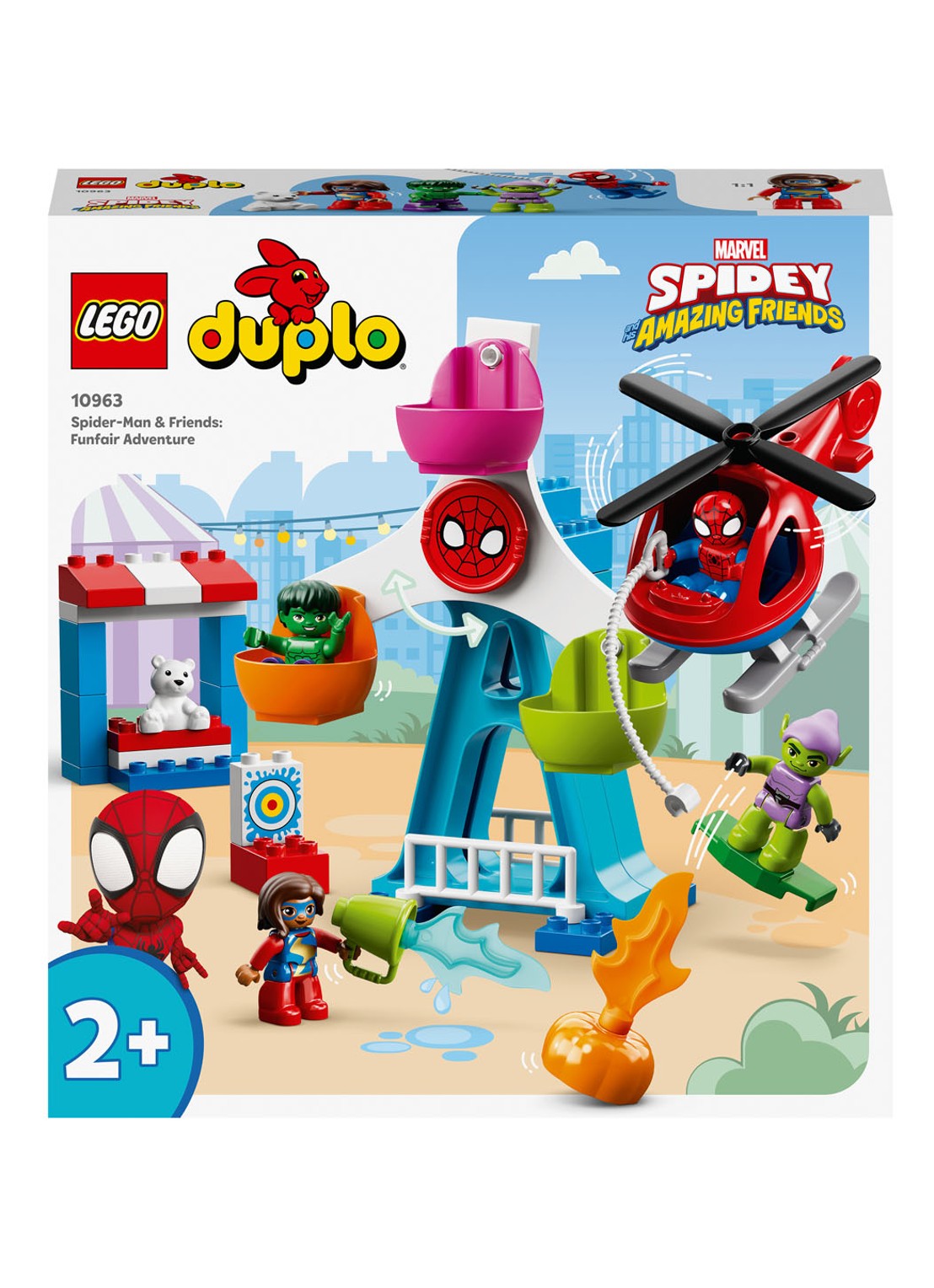 LEGO Spider-Man en vrienden: kermisavontuur - 10963 - voorkant 6 multicolor