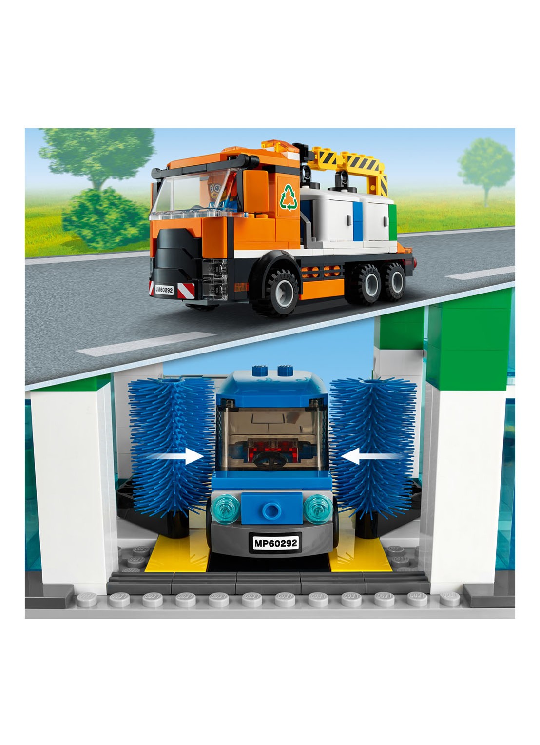LEGO Stadscentrum - 60292 - detail 4 grijs