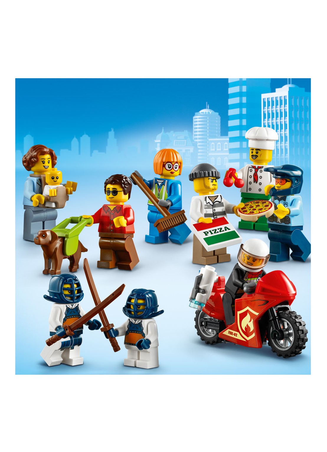 LEGO Stadscentrum - 60292 - detail 5 grijs