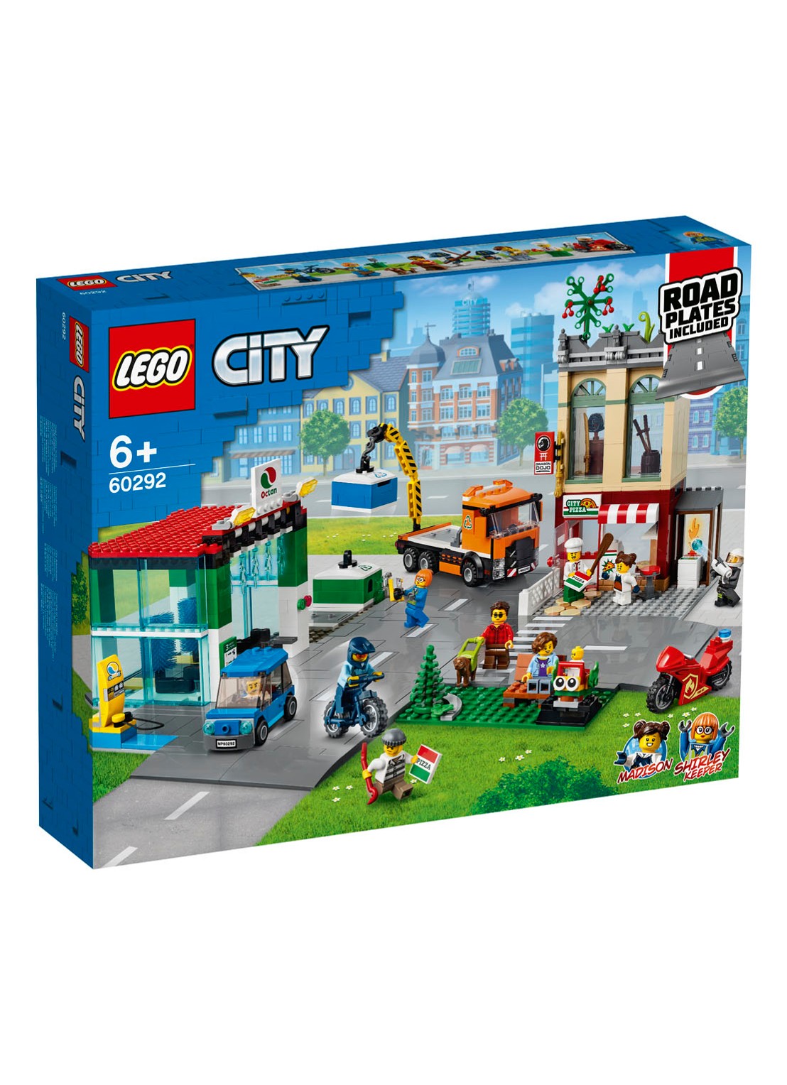 LEGO Stadscentrum - 60292 - voorkant 6 grijs