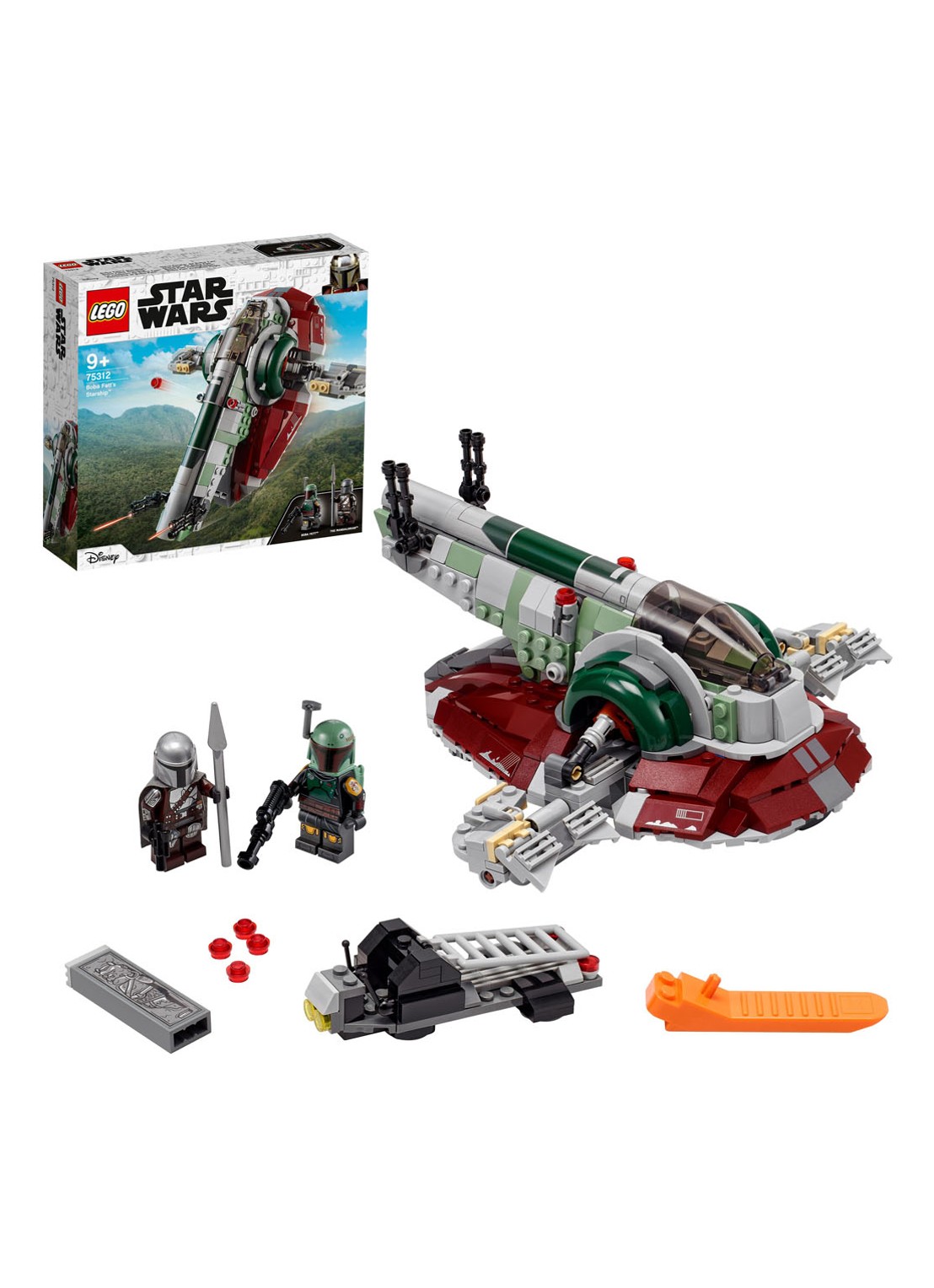 LEGO Star Wars Boba Fett's sterrenschip - 75312 - detail 3 multicolor