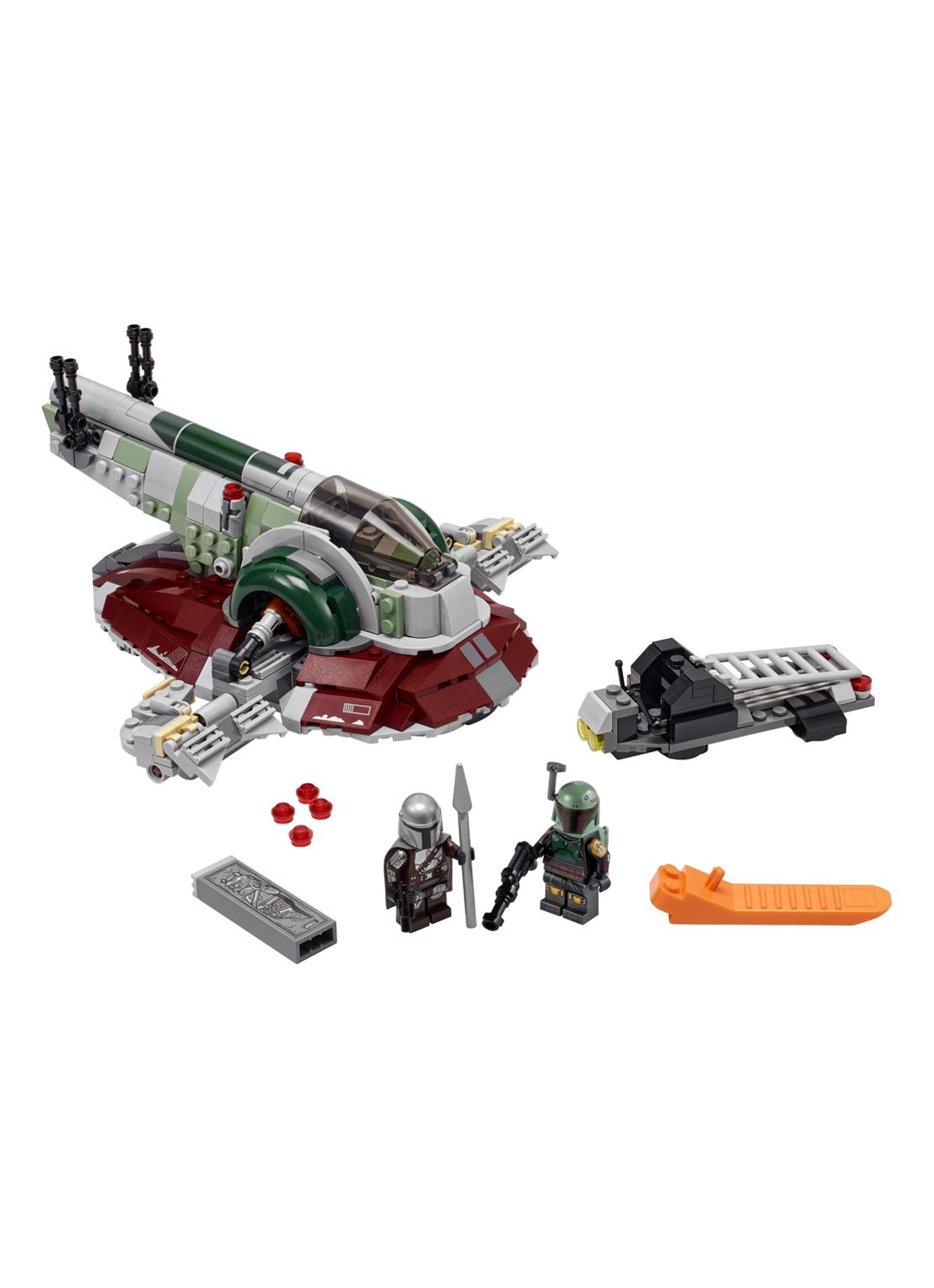 LEGO Star Wars Boba Fett's sterrenschip - 75312 - voorkant 2 multicolor