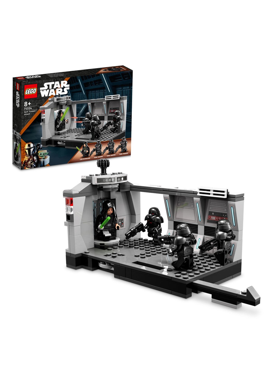 LEGO Star Wars Dark Trooper Aanval Speelgoed set - 75324 - detail 3 multicolor