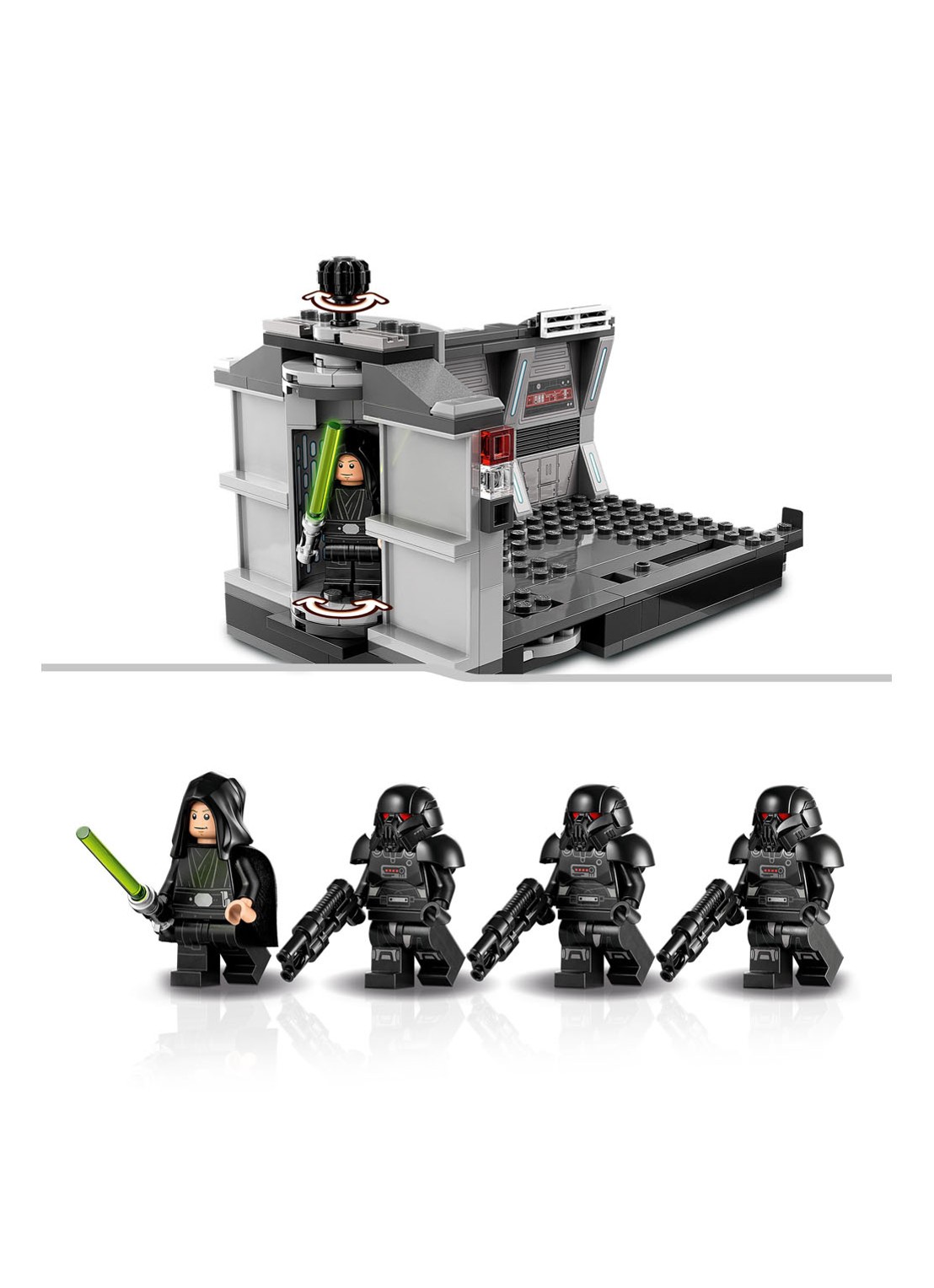 LEGO Star Wars Dark Trooper Aanval Speelgoed set - 75324 - detail 7 multicolor