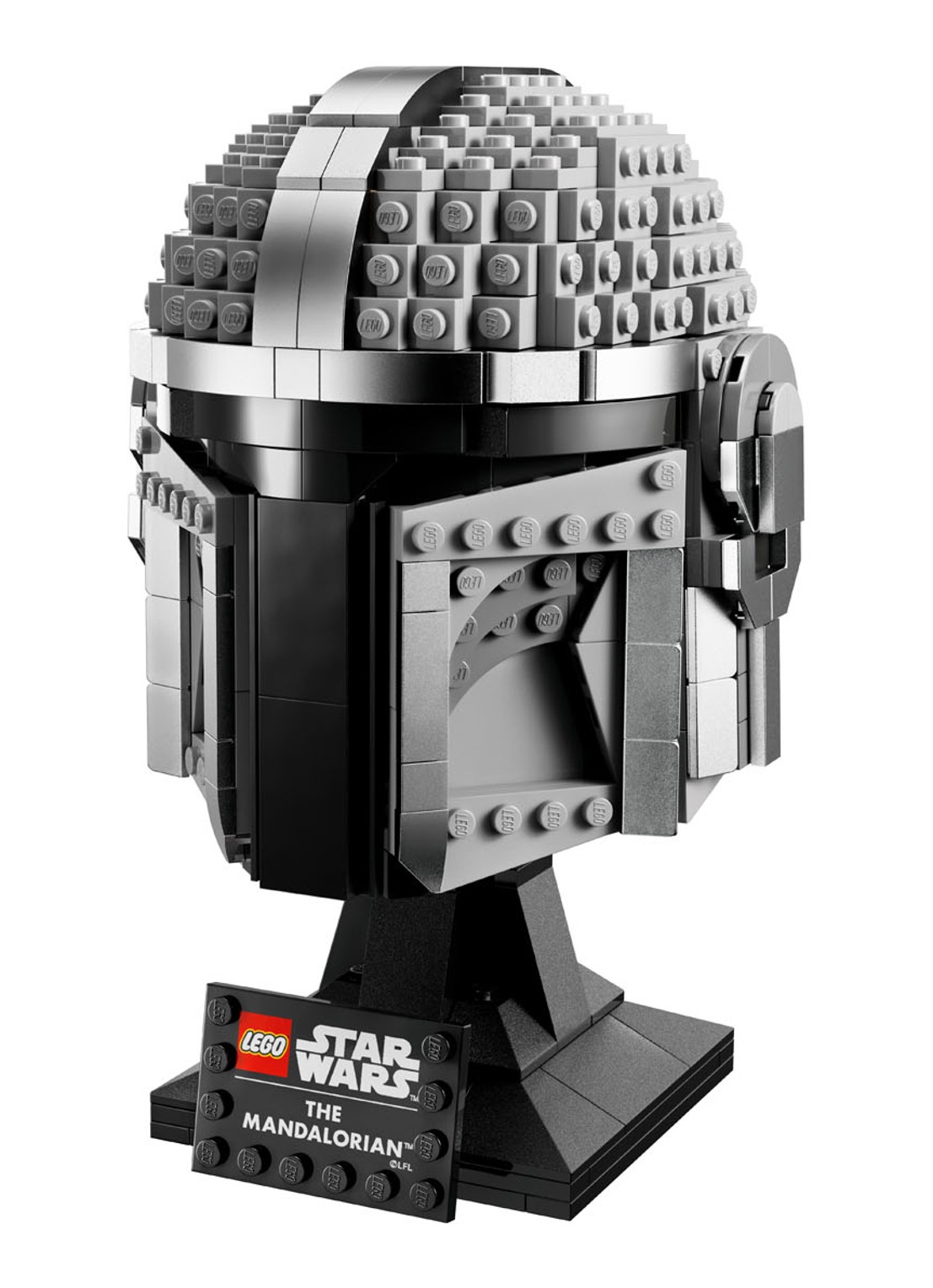 LEGO Star Wars De Mandalorian Helm set - 75328 - detail multicolor
