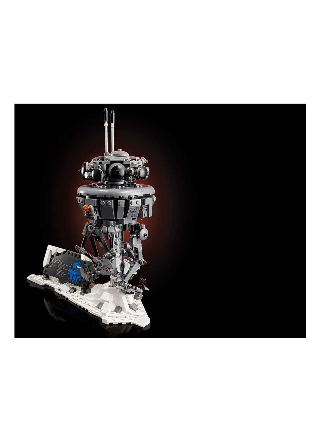 LEGO Star Wars Imperial Probe Droid - 75306 - detail 6 donkergrijs