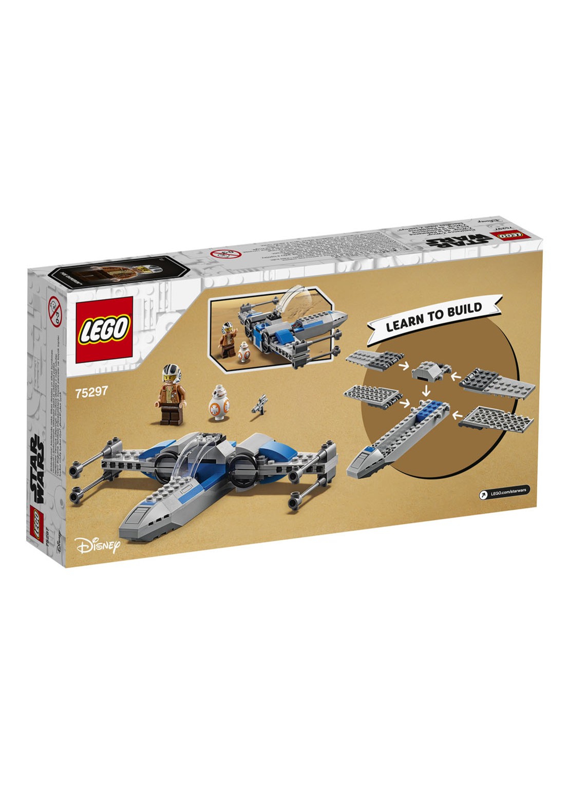 LEGO Star Wars Resistance X-Wing - 75297 - detail 7 grijs