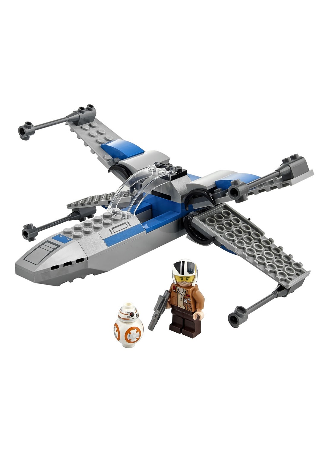 LEGO Star Wars Resistance X-Wing - 75297 - voorkant 2 grijs