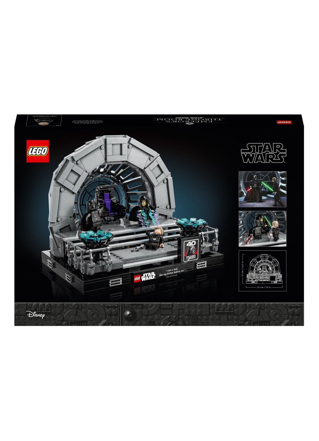 LEGO Star Wars Troonzaal van de keizer diorama bouwset - 75352 - detail 4 undefined