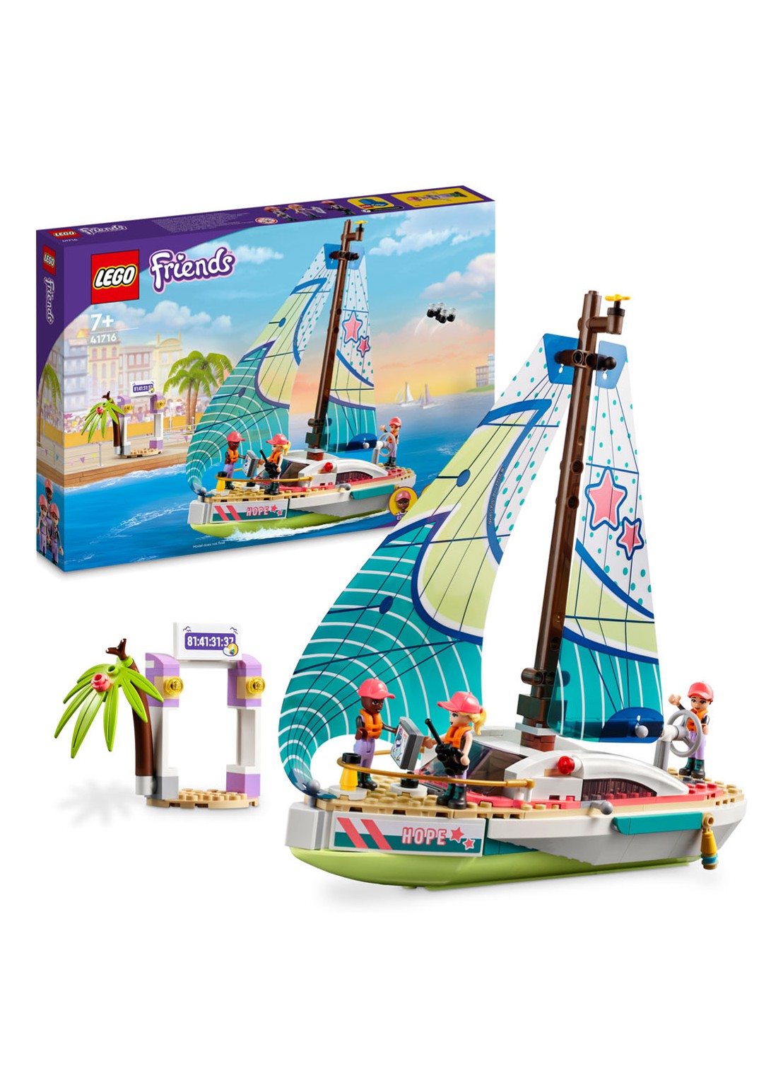 LEGO Stephanies zeilavontuur - 41716 - detail multicolor