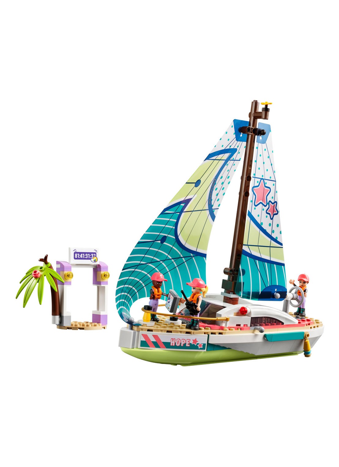 LEGO Stephanies zeilavontuur - 41716 - voorkant 7 multicolor