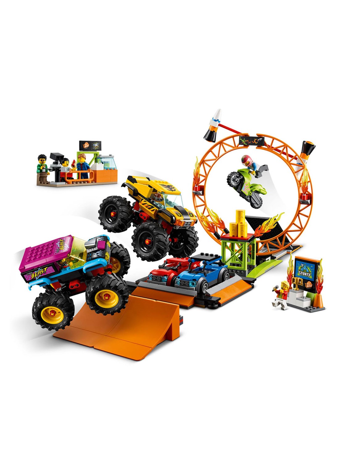 LEGO Stunt Show Arena bouwsets - 60295 - detail 5 undefined