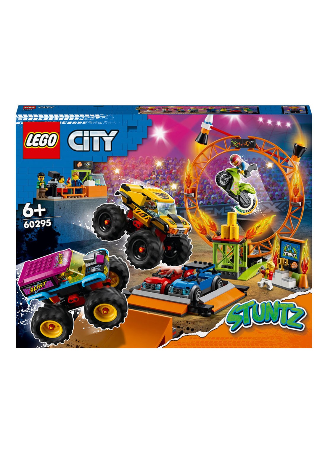 LEGO Stunt Show Arena bouwsets - 60295 - voorkant undefined