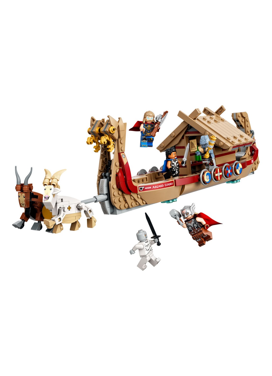 LEGO Super Heroes Het Geitenschip - bouwset 76208 - detail 3 multicolor