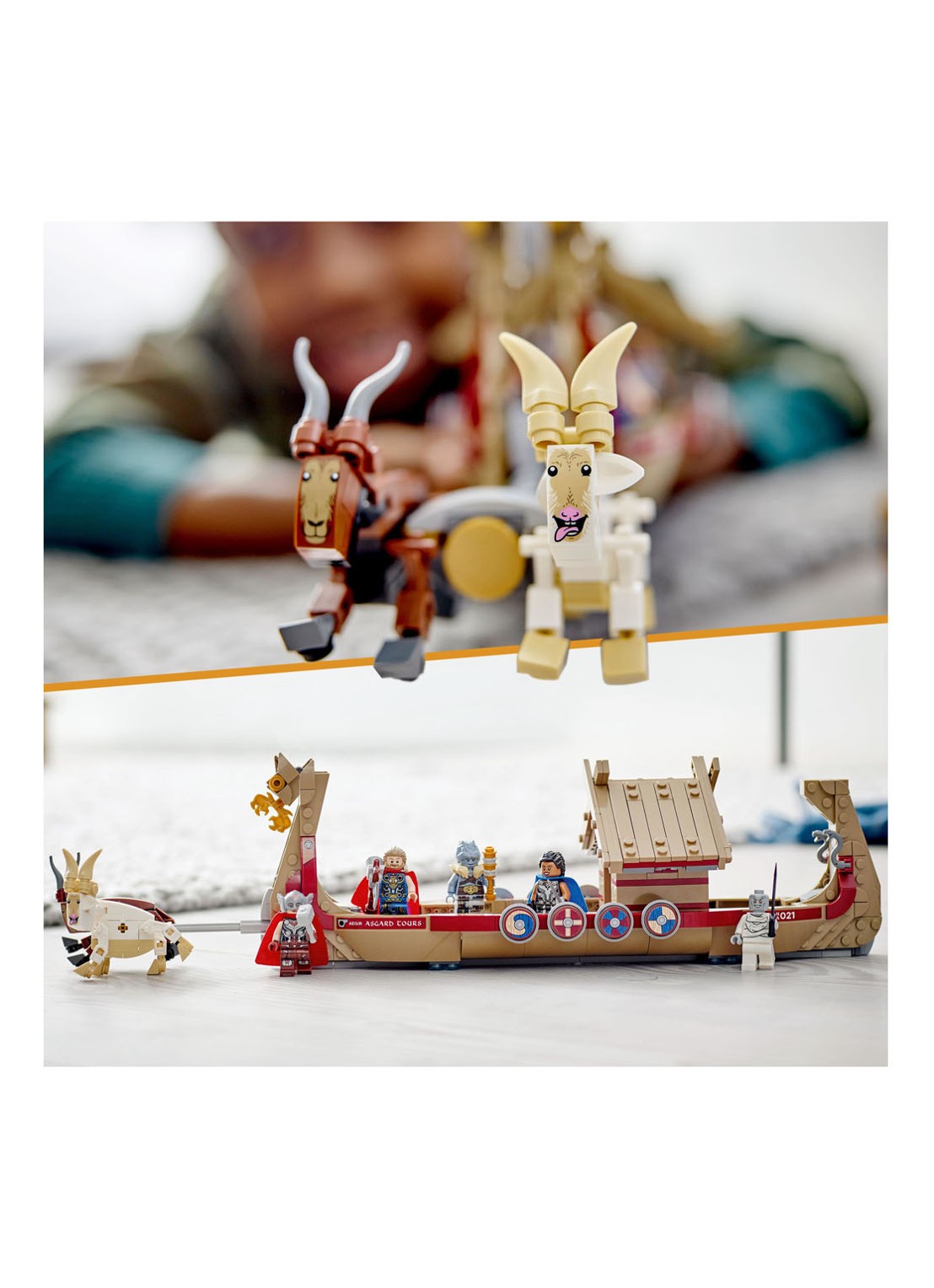 LEGO Super Heroes Het Geitenschip - bouwset 76208 - detail 4 multicolor