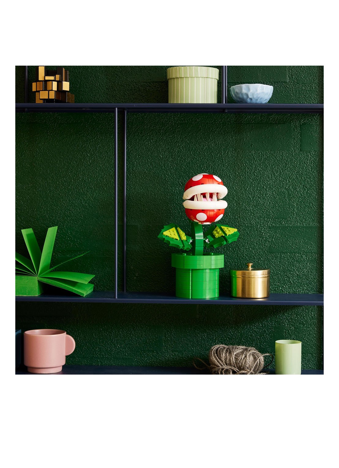 LEGO Super Mario Piranha plant - 71426 - detail 2 multicolor