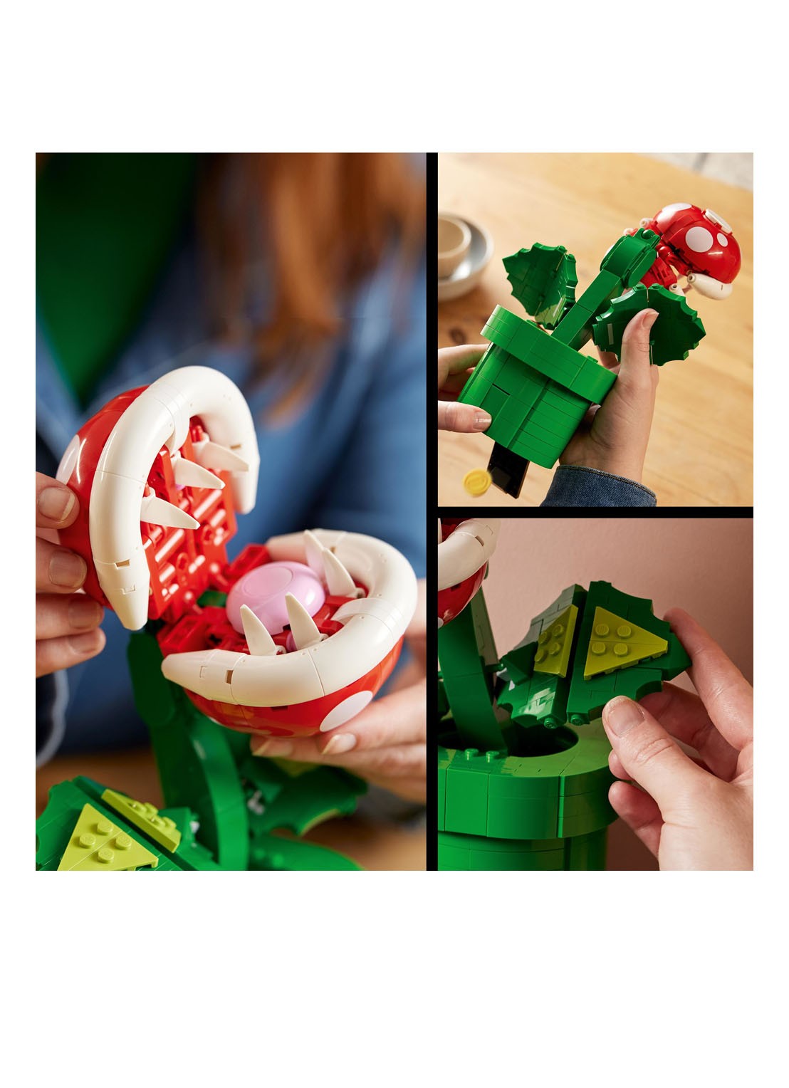 LEGO Super Mario Piranha plant - 71426 - detail 3 multicolor